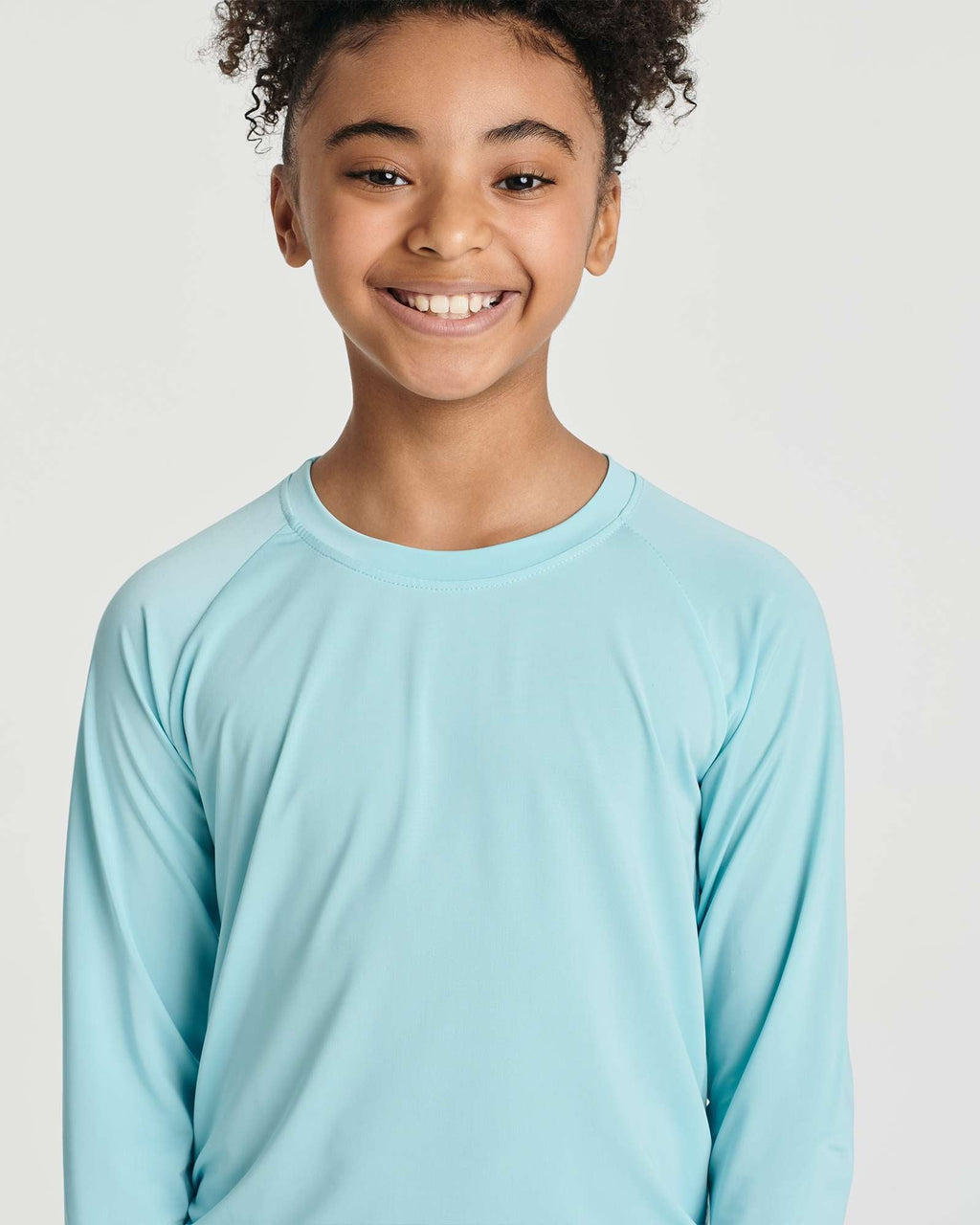 4 Pack: Girls' Long Sleeve Rash Guard Shirt