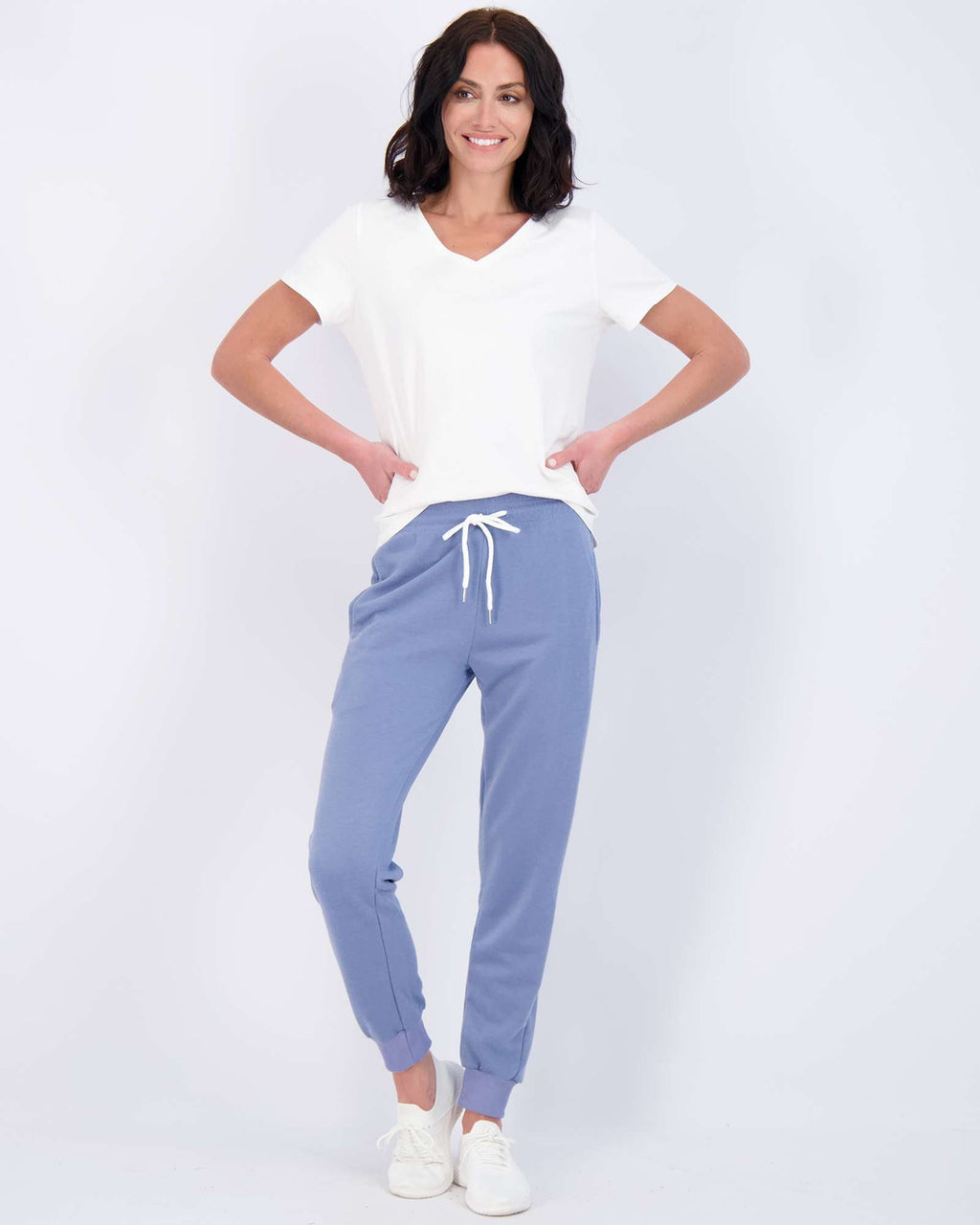 3 Pack: Womens French Terry Lounge Jogger Sweatpants