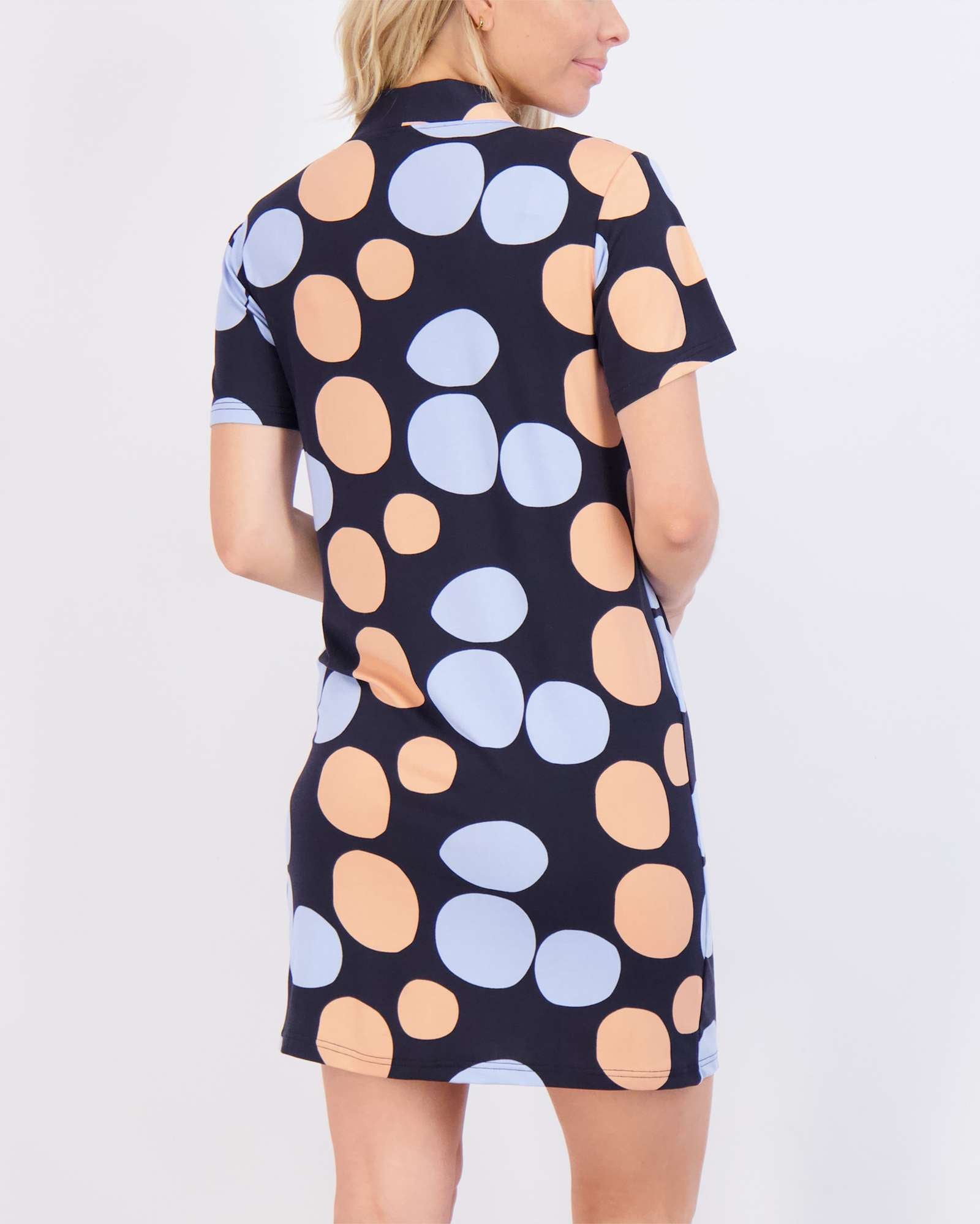 3 Pack: Women's Short Sleeve Button-Down Nightshirt