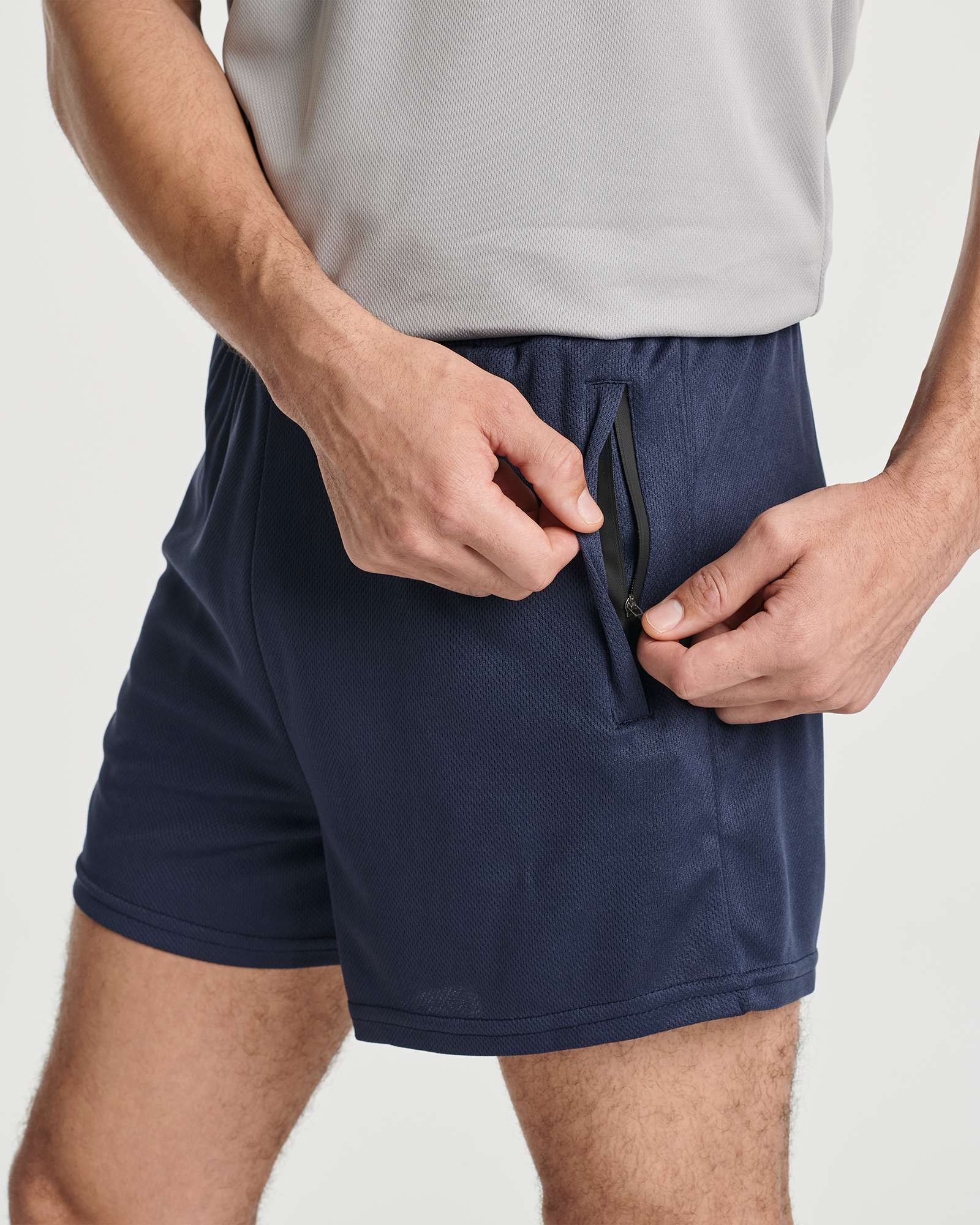 4 Pack: Men's 3" Mesh Running Shorts