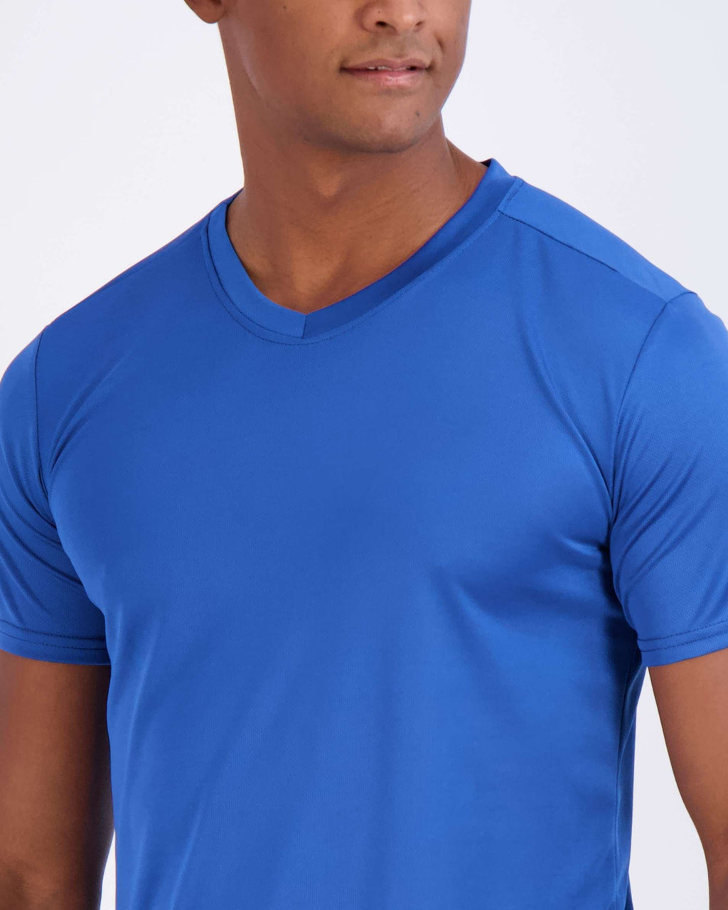 5 Pack: Mens V-Neck Mesh Active Short Sleeve T-Shirt (Available in Big & Tall)