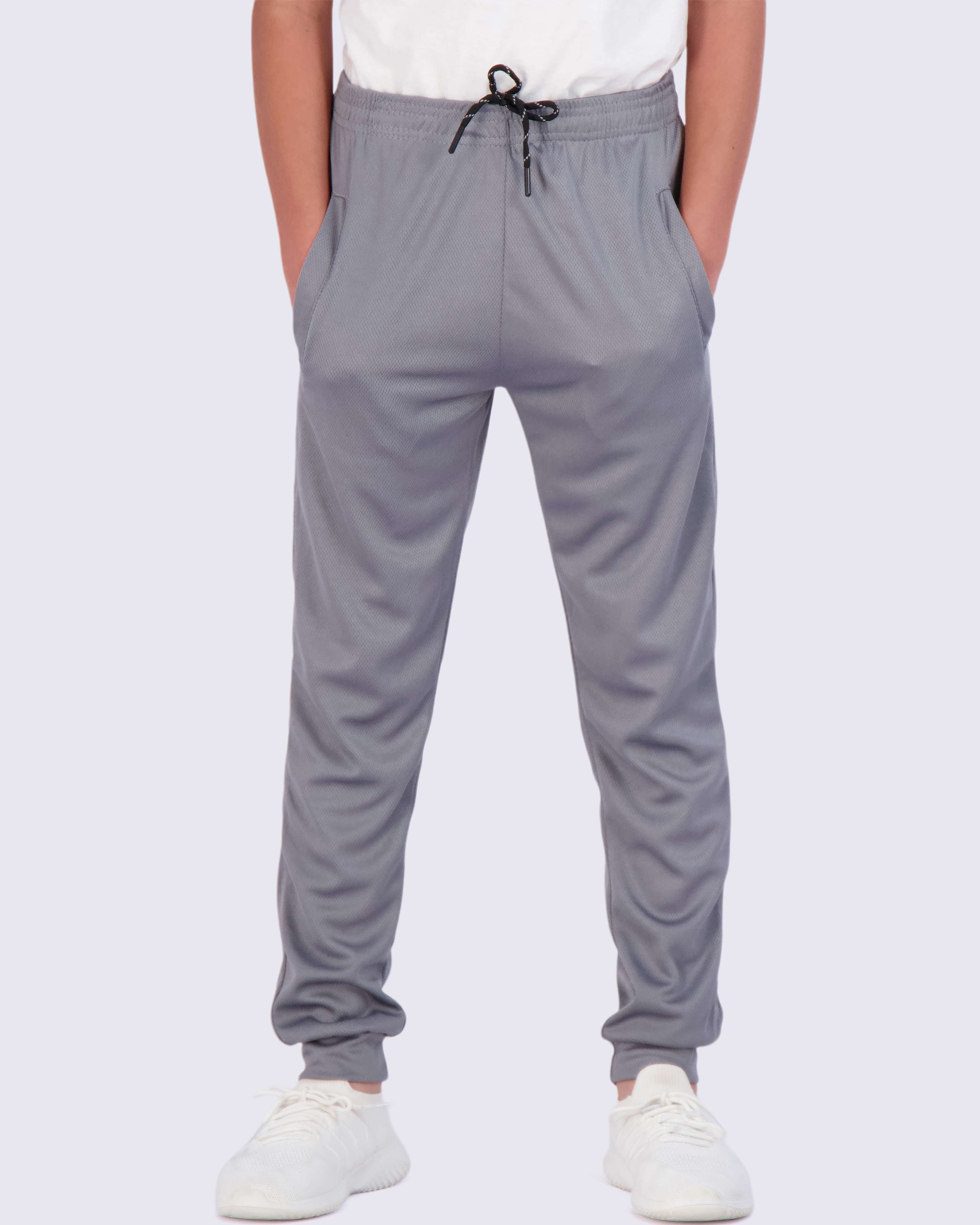 3 Pack: Boys Mesh Active Casual Jogger Sweatpants