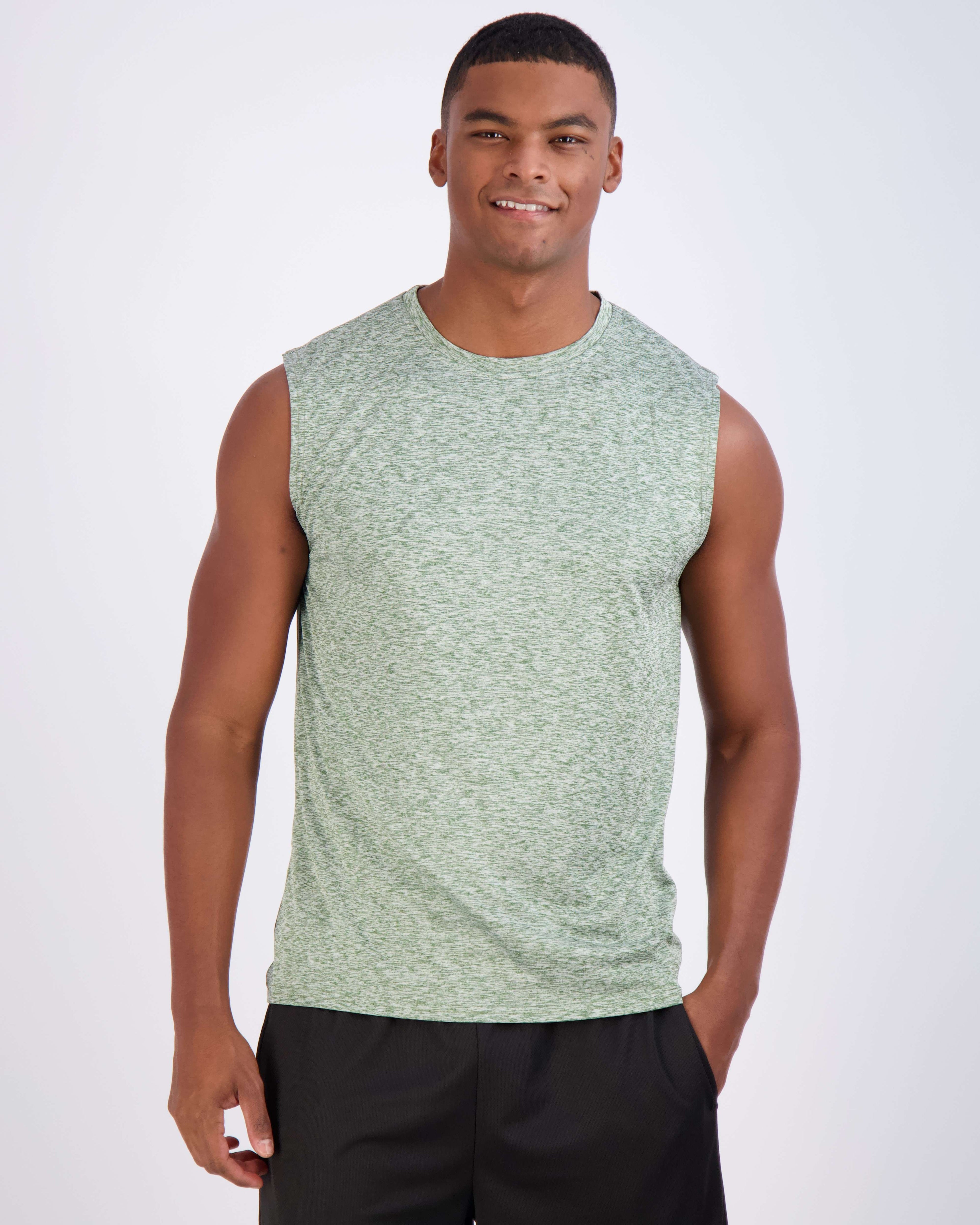 5 Pack: Mens Dry-Fit Active Tech Tank Top