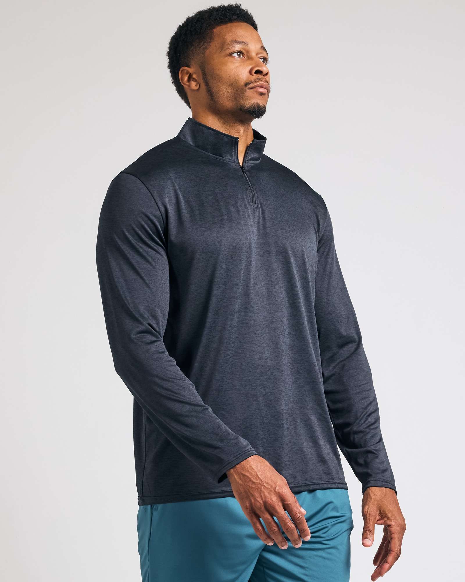 3 Pack: Mens Active Dry-Fit Quarter Zip Pullover (Available in Big & Tall)