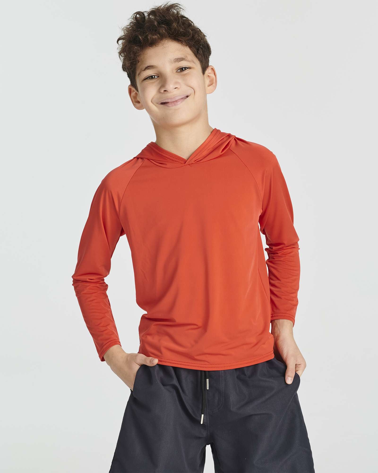 3 Pack: Youth Rashguard Hoodie UPF Sun Protection