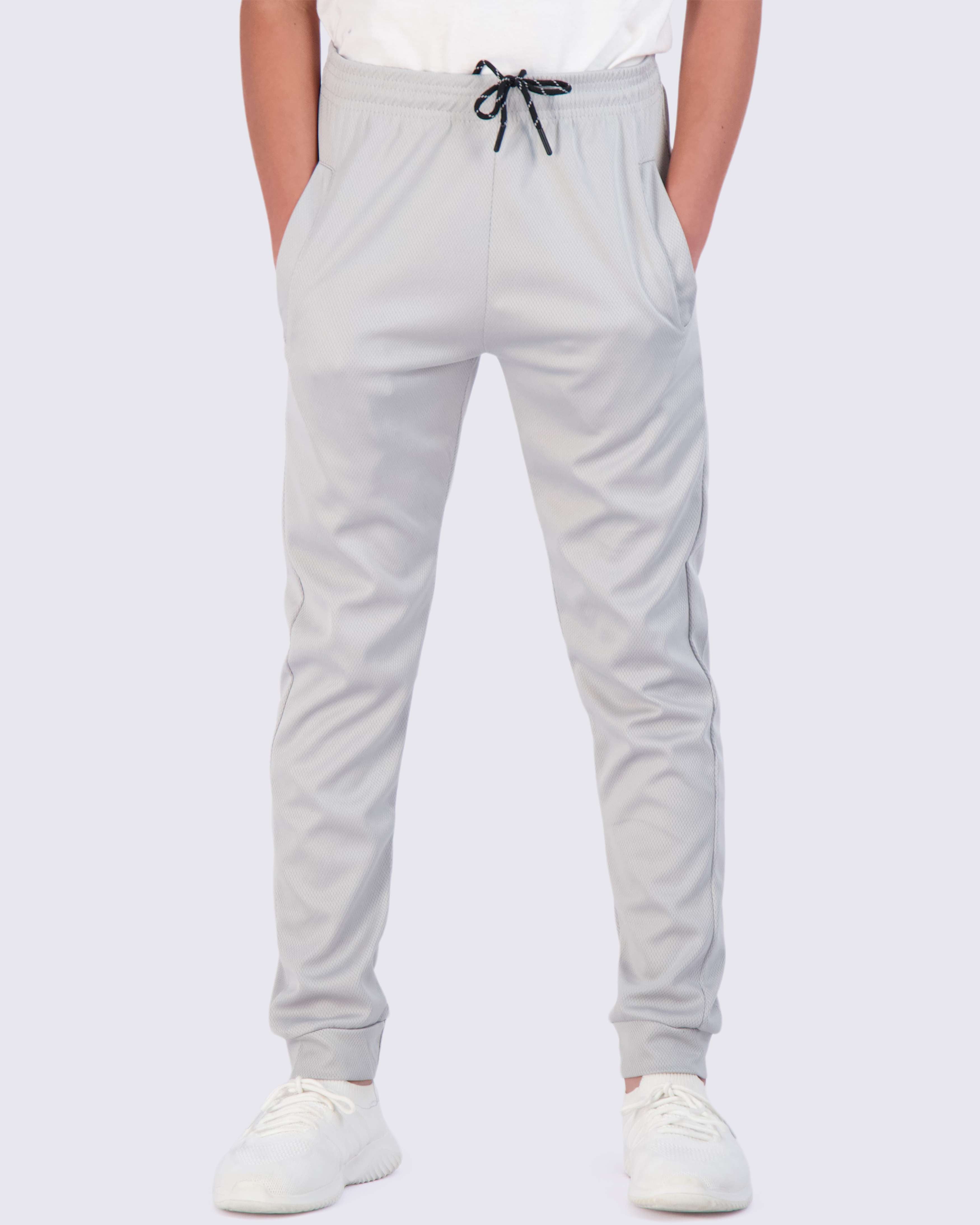 3 Pack: Boys Mesh Active Casual Jogger Sweatpants