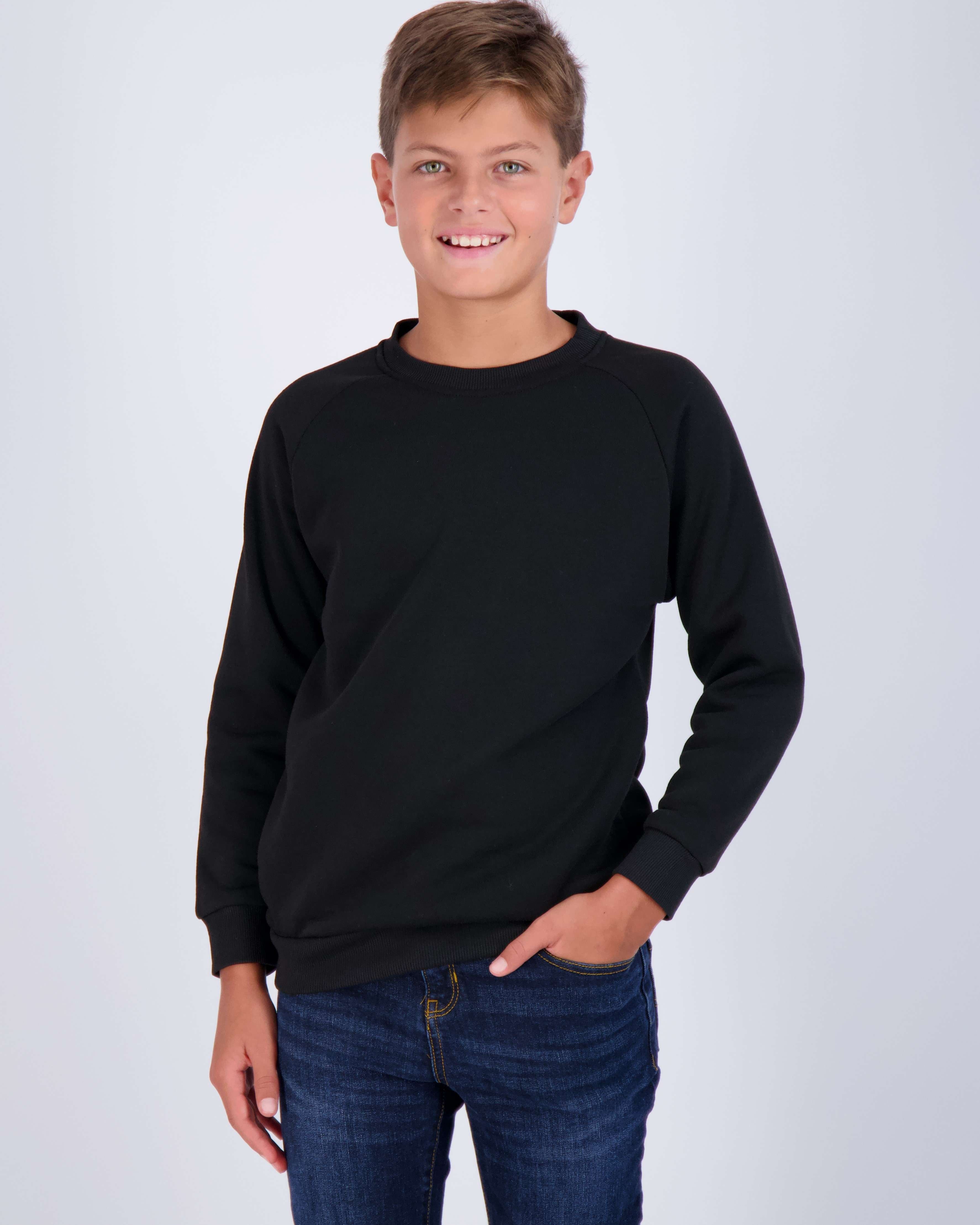 3 Pack: Boys Fleece Crew-Neck Pullover Sweatshirt