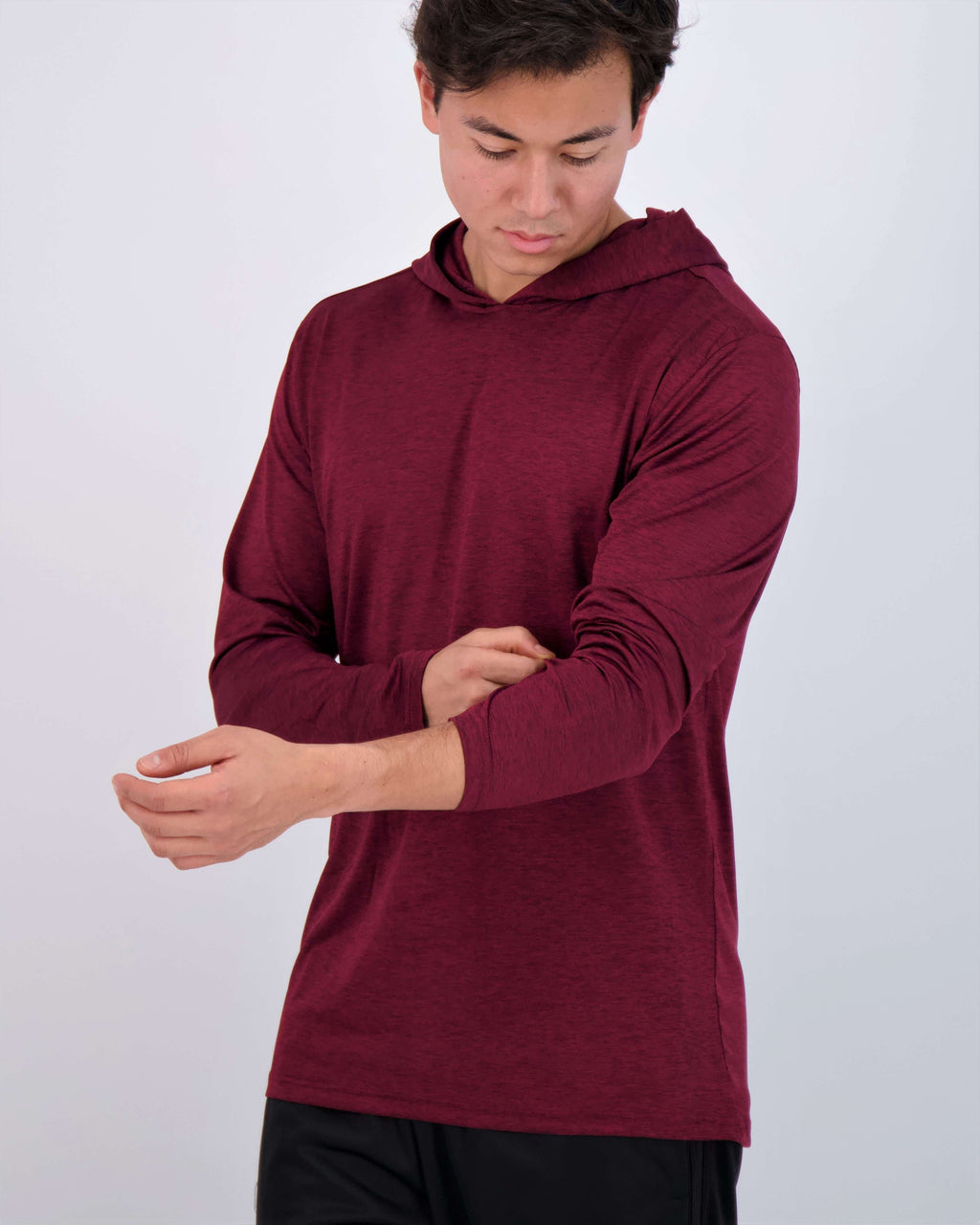 3 Pack: Mens Dry Fit Active Hoodie Pullover Sweatshirt