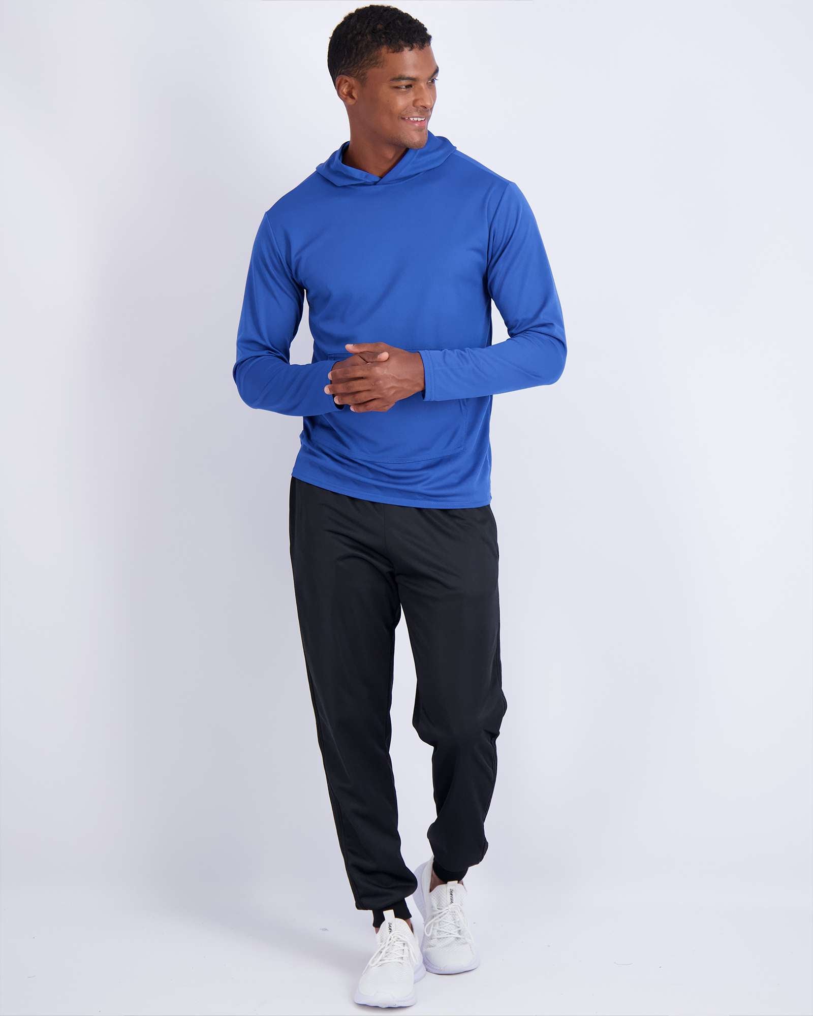 3 Pack: Mens Mesh Pullover Hoodie