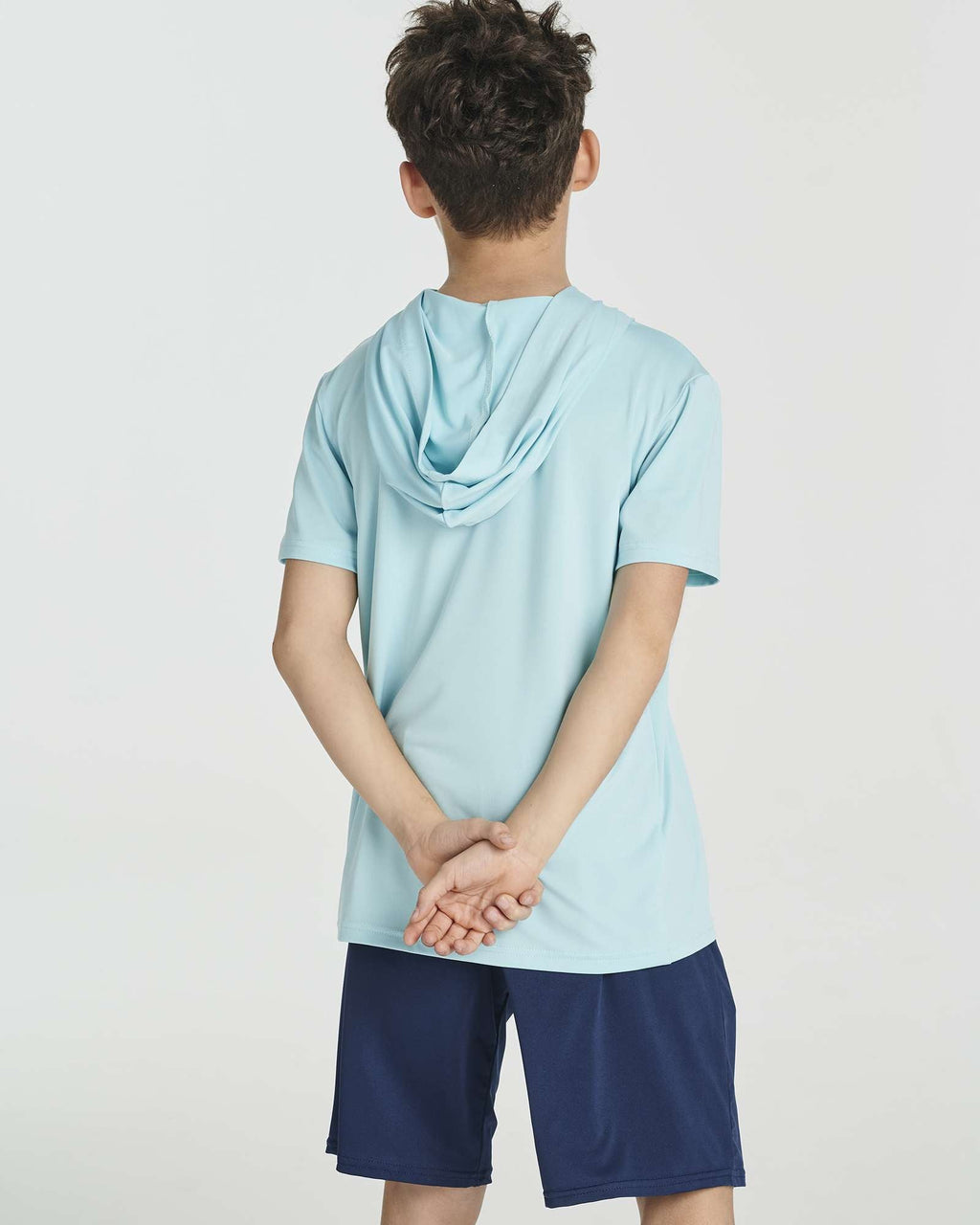 3 Pack: Boys' Dry-Fit Short Sleeve Workout Hoodie