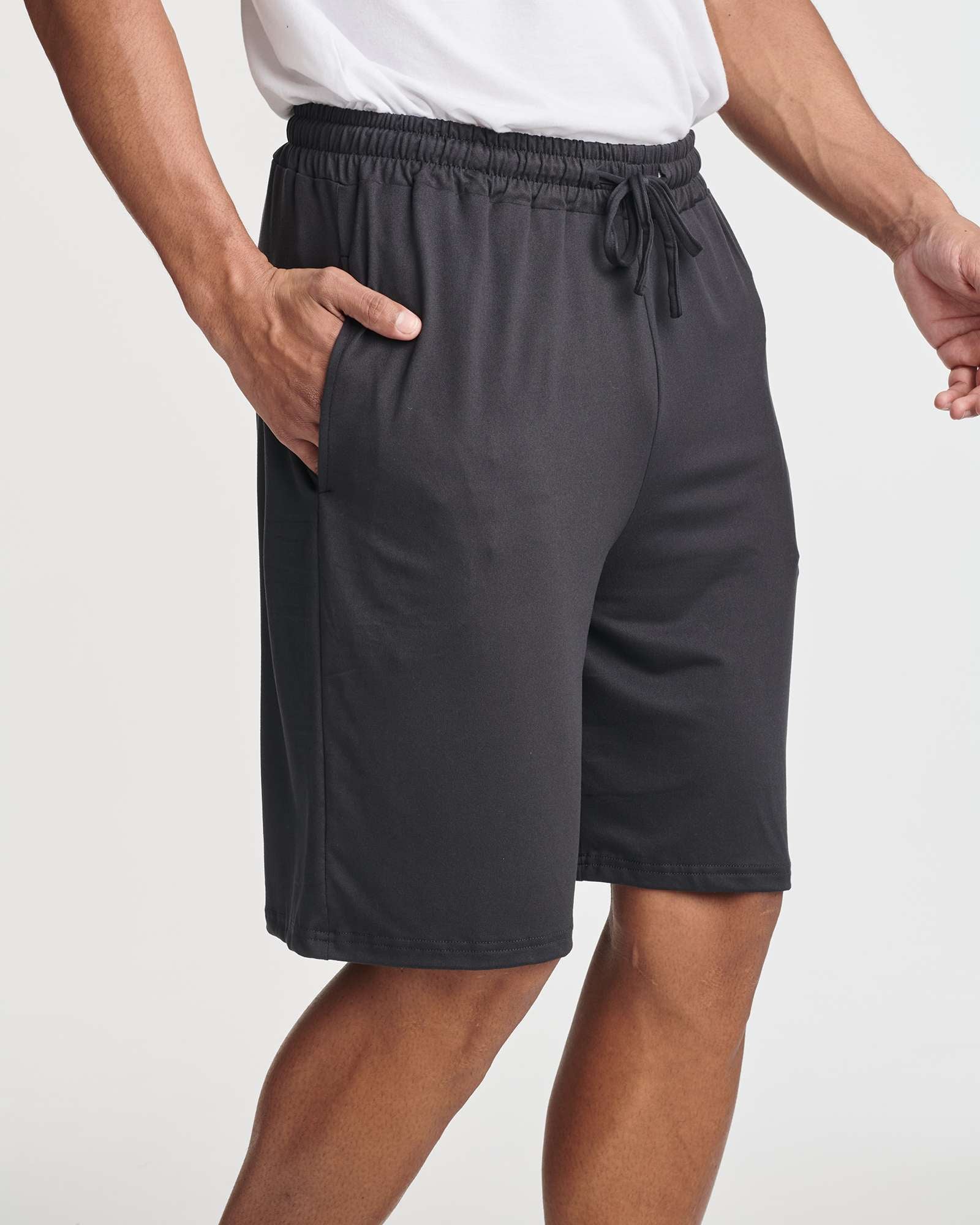 3 Pack: Men's Soft Pajama Shorts
