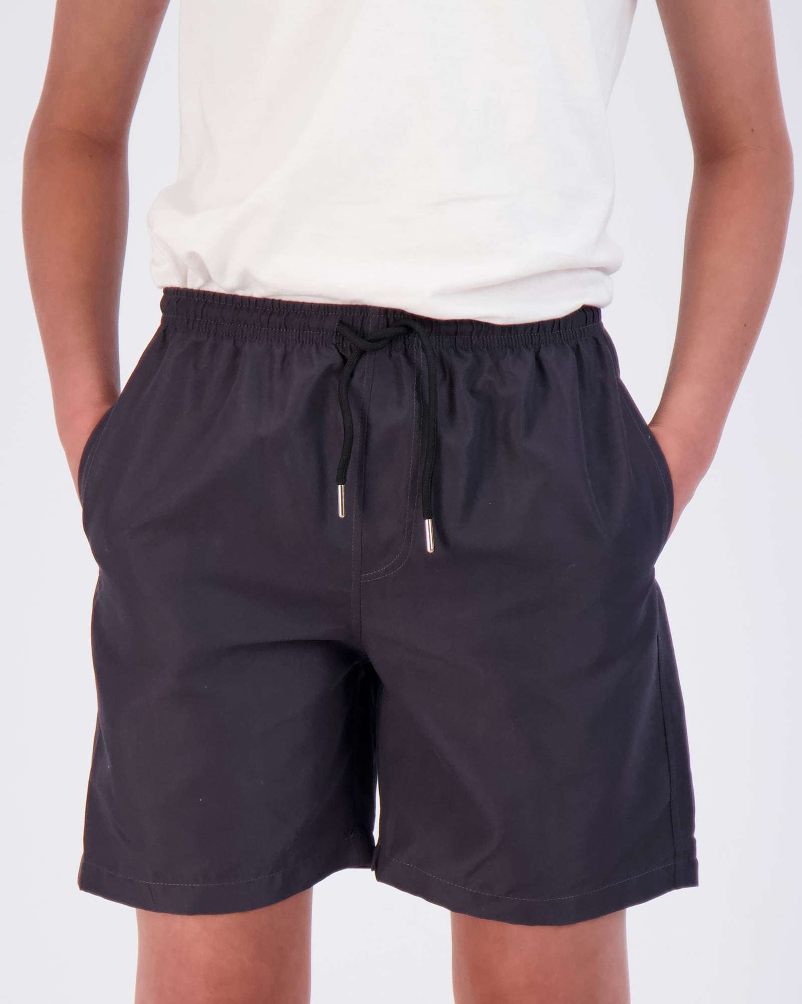 3 Pack: Boys' Swim Board Shorts with Drawstring