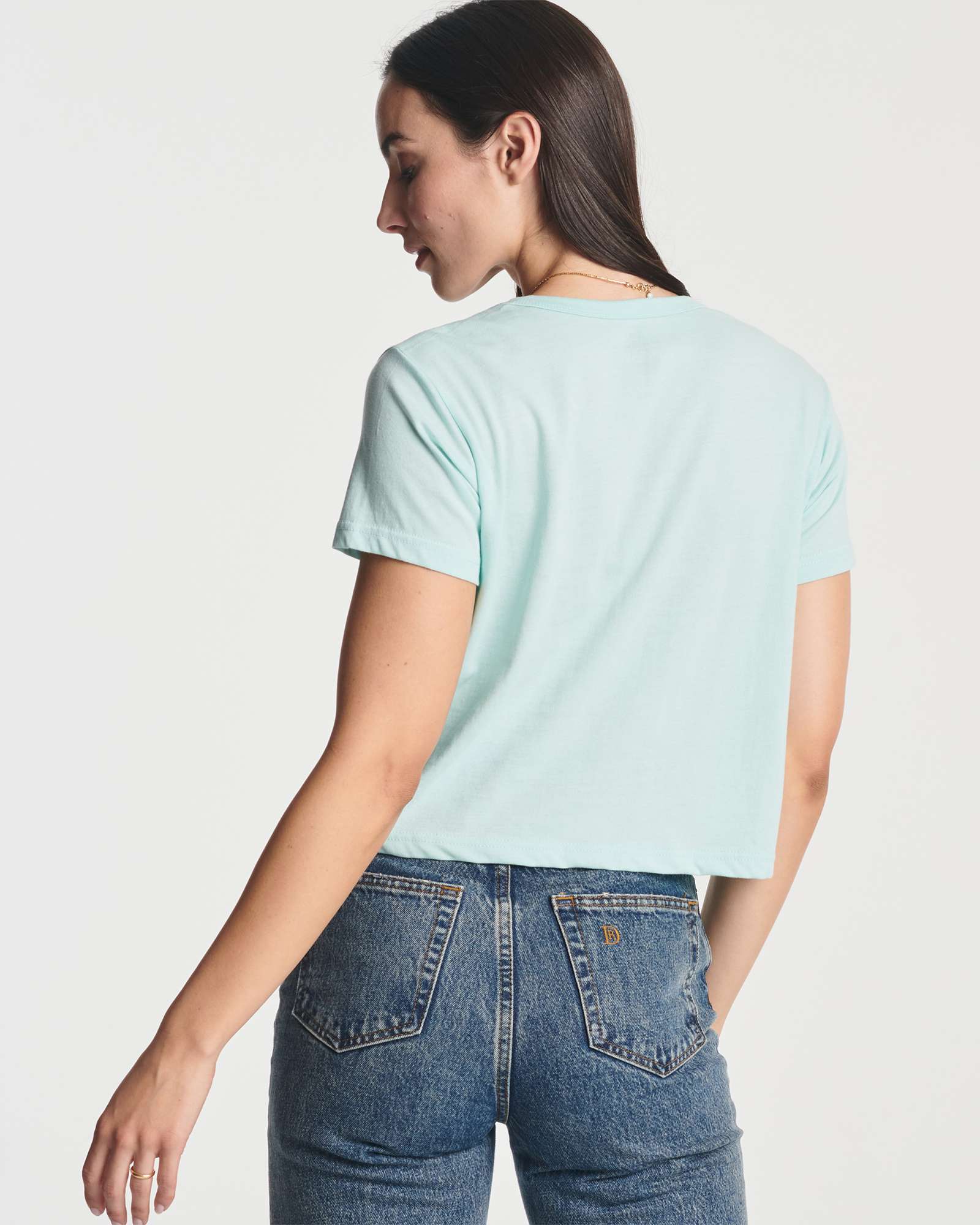 4 Pack: Women's Short Sleeve Crop Top