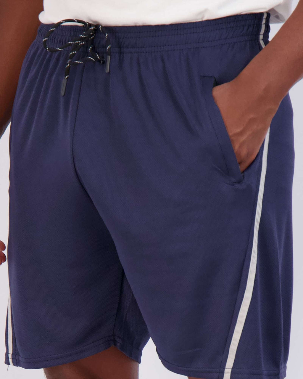 4 Pack: 7" Athletic Running Quick Dry Mesh Shorts with Zipper Pockets (Available In Big & Tall)