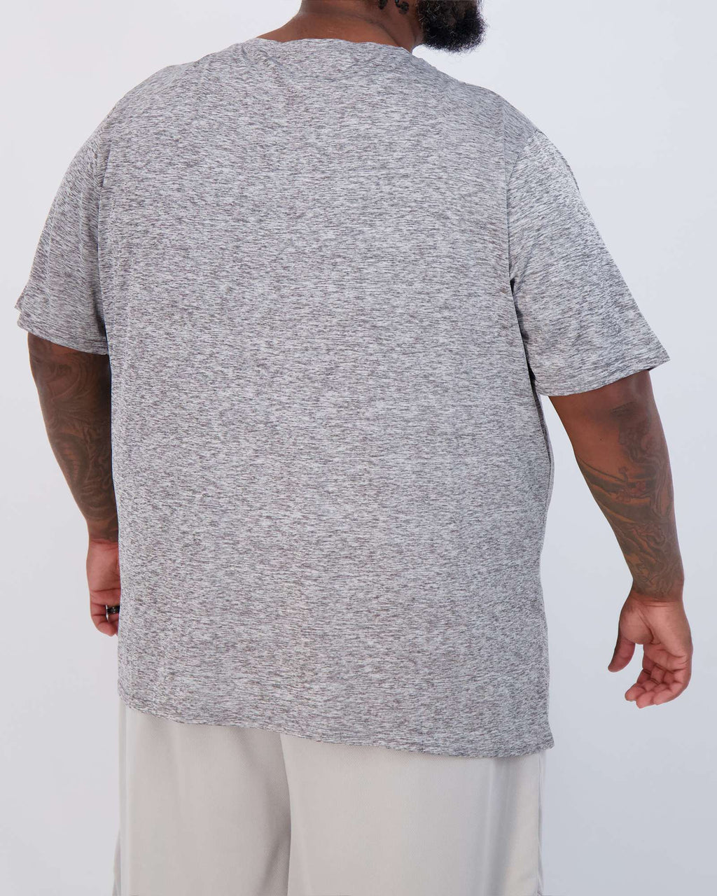 3 Pack: Men’s Big & Tall Dry-Fit Short-Sleeve Crew Neck T-Shirt