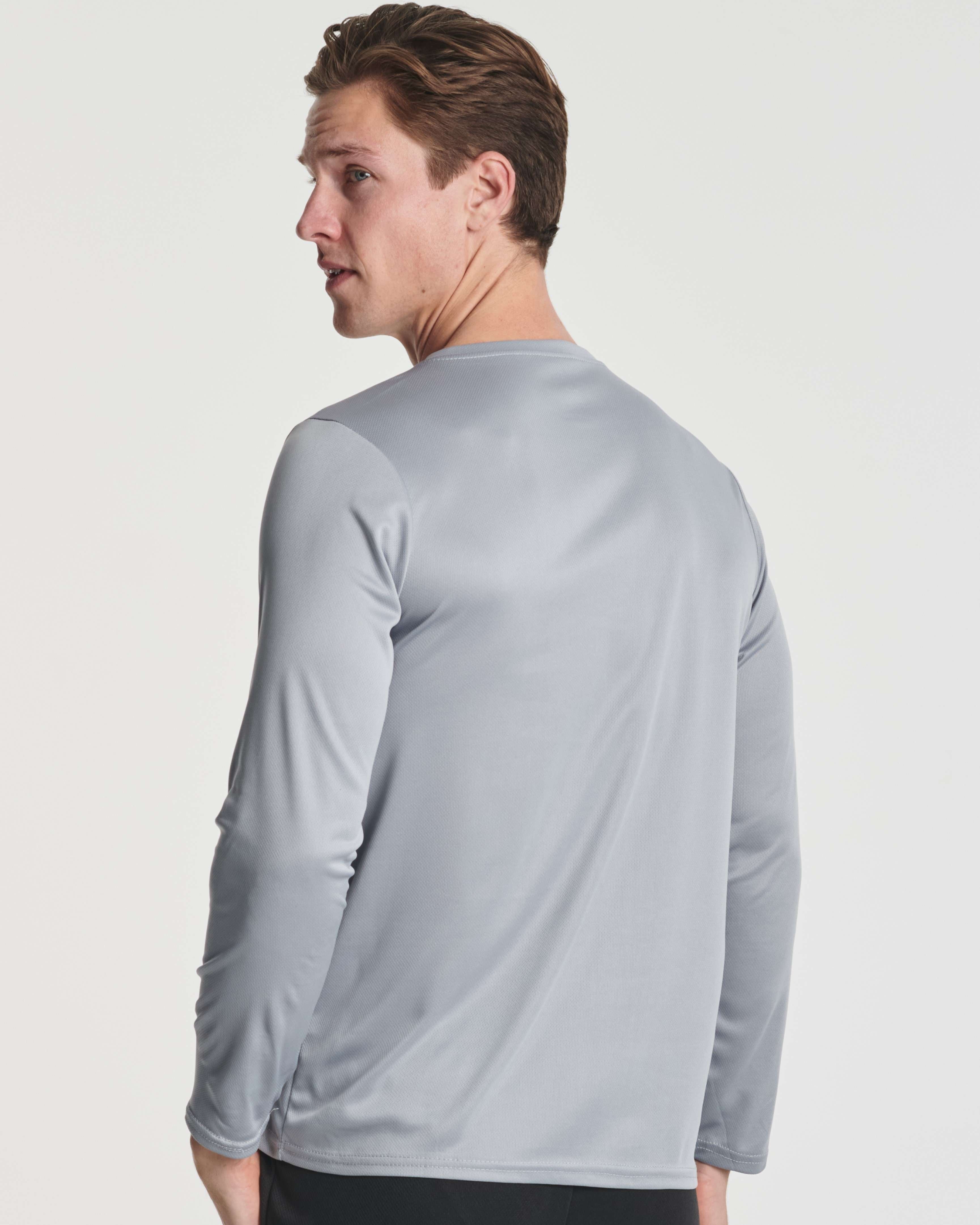 5 Pack: Men's Mesh Quick Dry Athletic Long Sleeve T-Shirt  UPF SPF UV Sun (Available in Big & Tall)