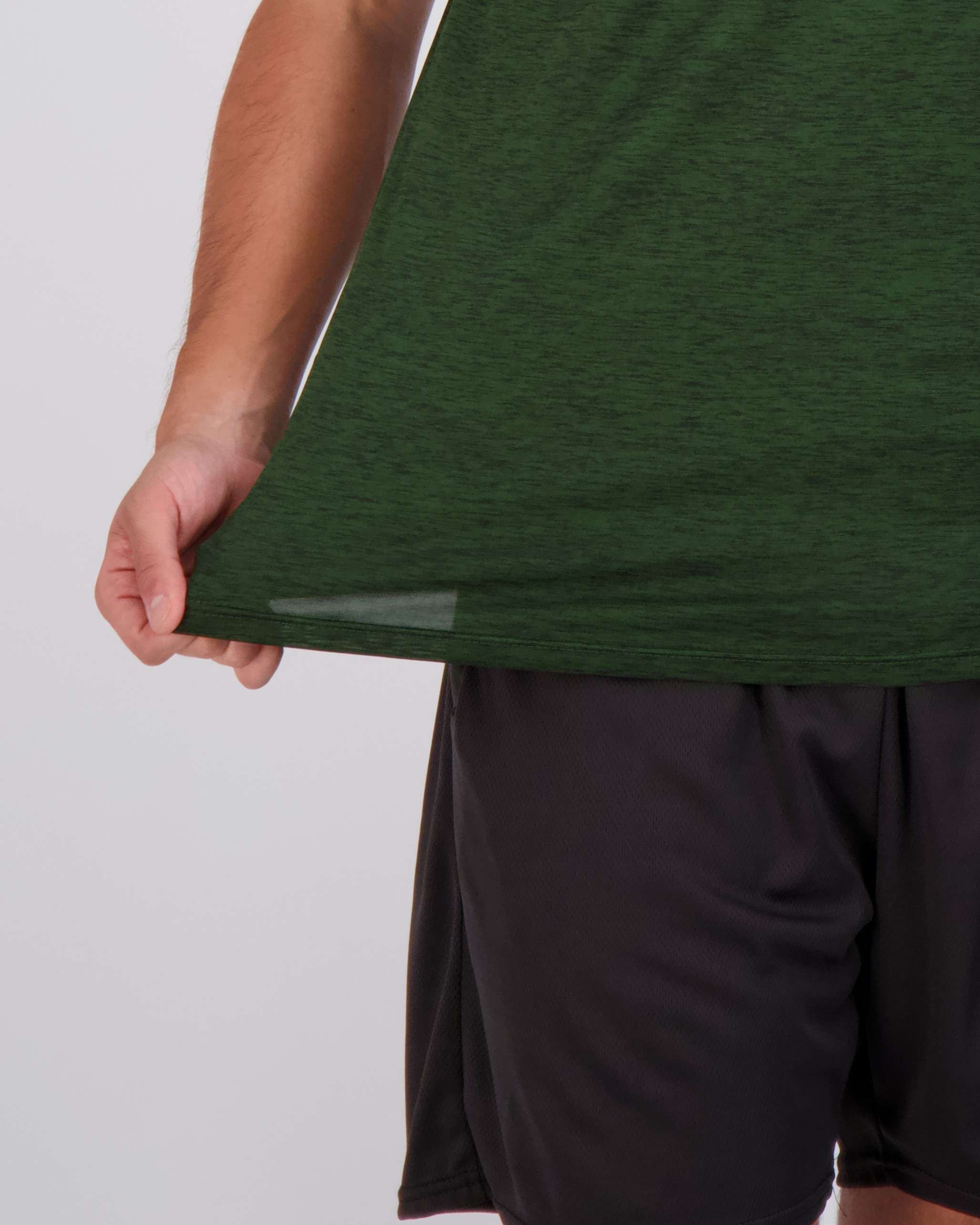 5 Pack: Mens Dry-Fit Active Crew Neck T-Shirt