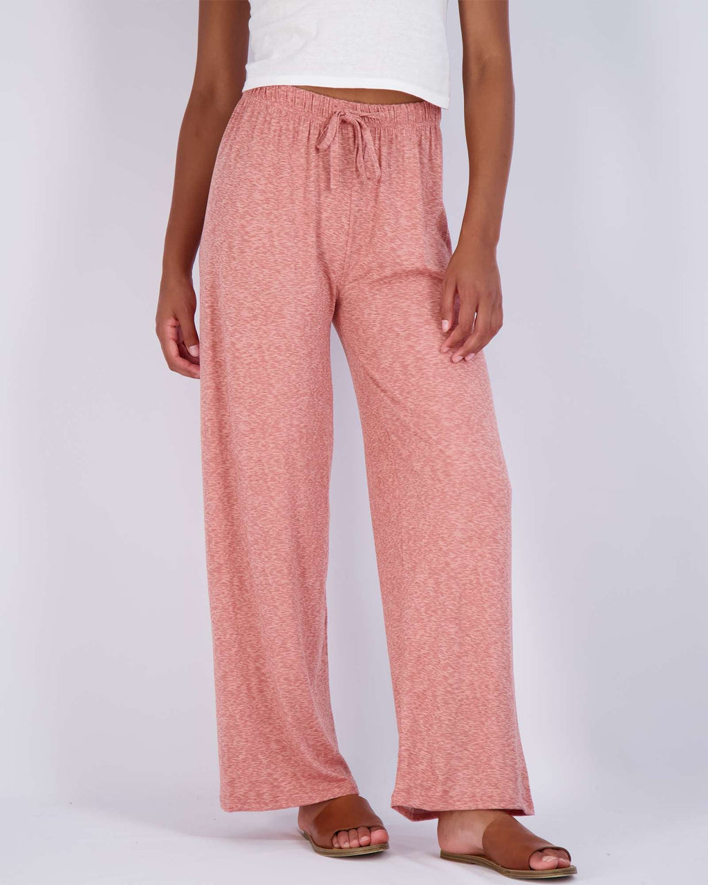 3 Pack: Womens Wide Leg Palazzo Lounge Pajama Pants