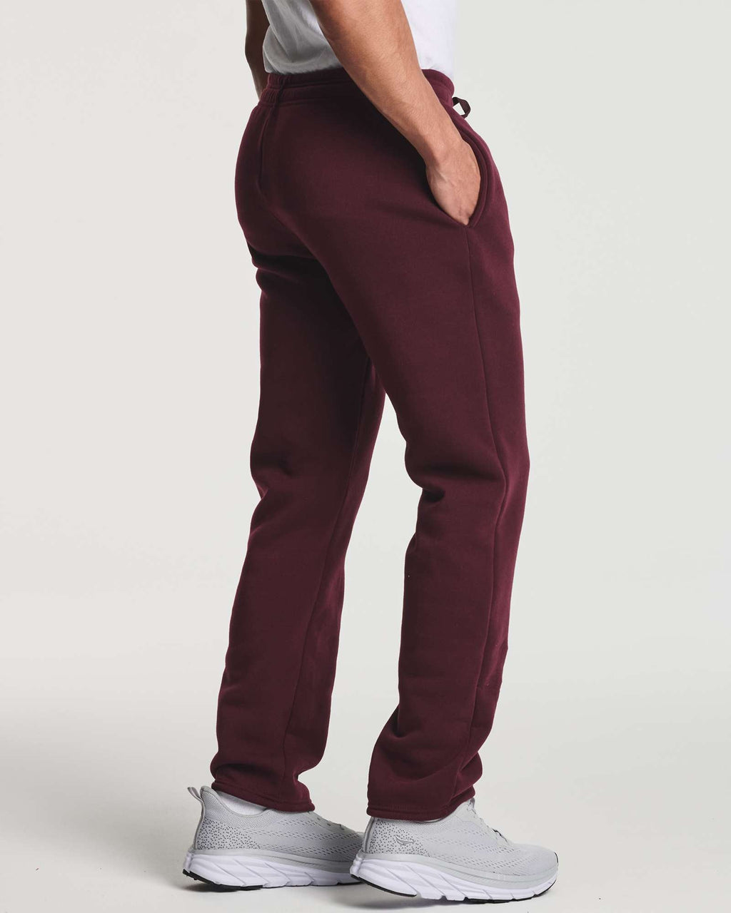 3 Pack: Mens Fleece Open Bottom Sweatpants