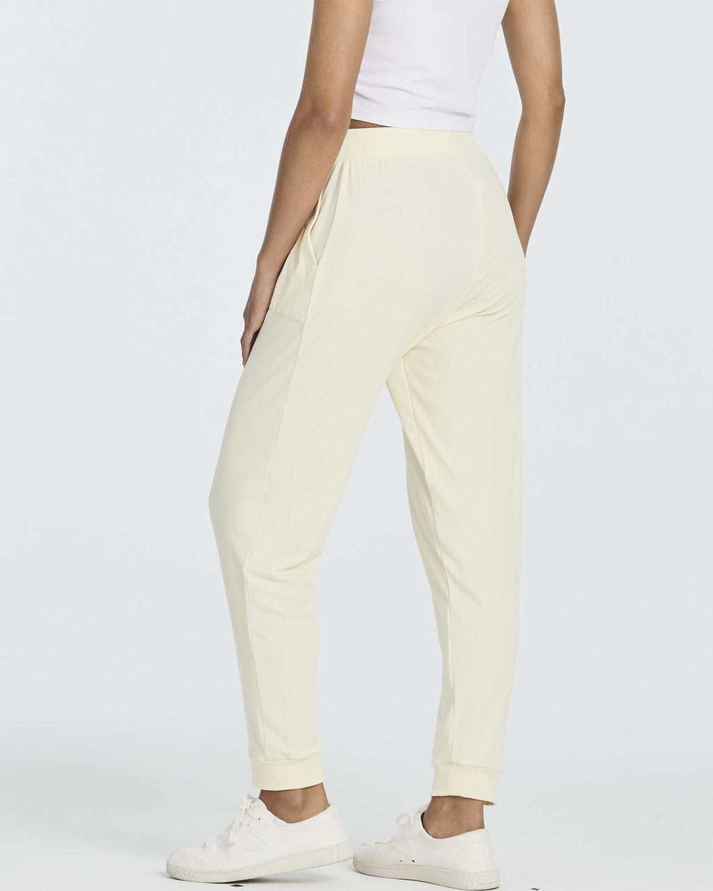 3 Pack: Women's Ribbed Lounge Jogger Sweatpants