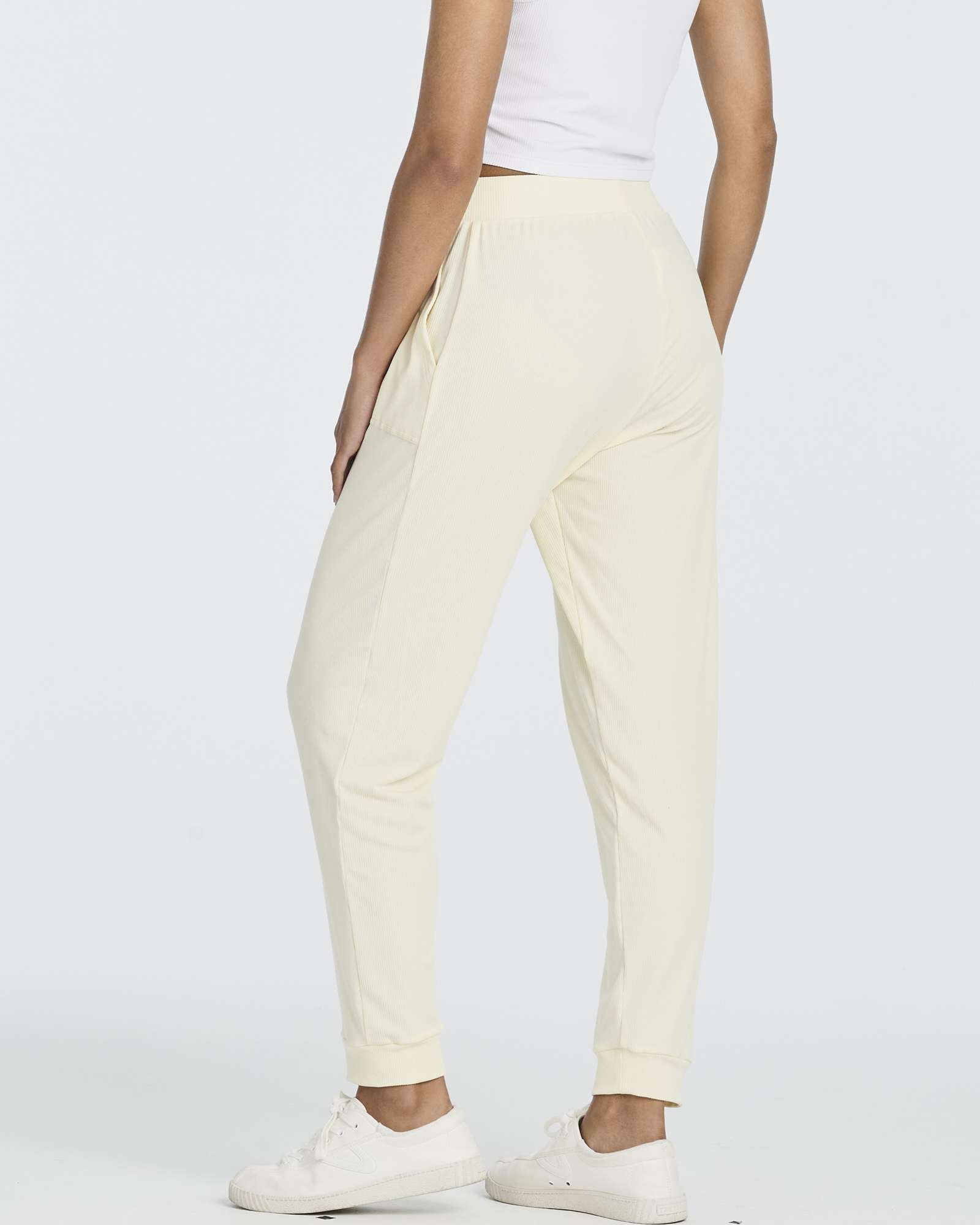 3 Pack: Women's Ribbed Lounge Jogger Sweatpants