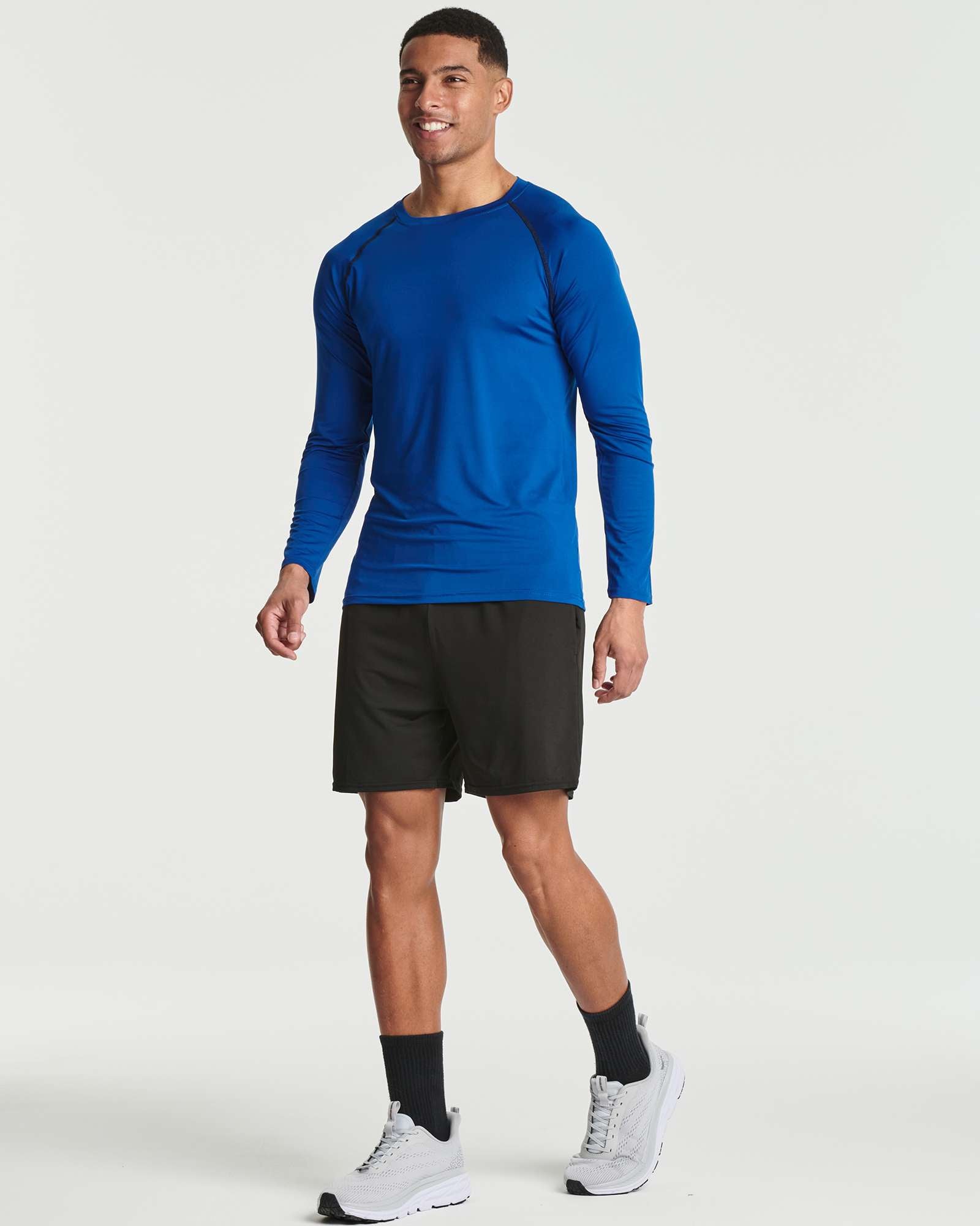 4 Pack: Mens Compression Long Sleeve Shirt