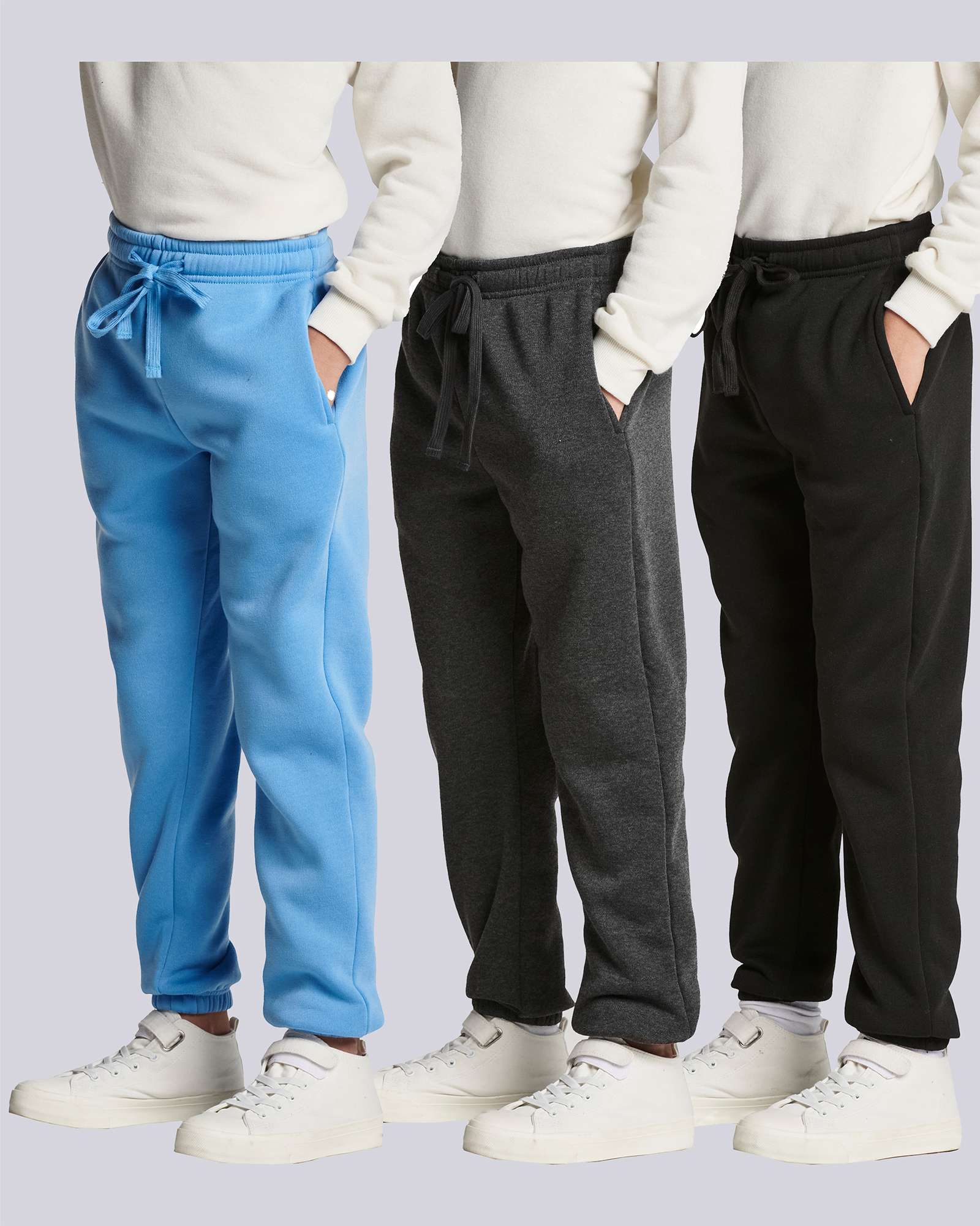 3 Pack: Boys' Tech Fleece Jogger Sweatpants