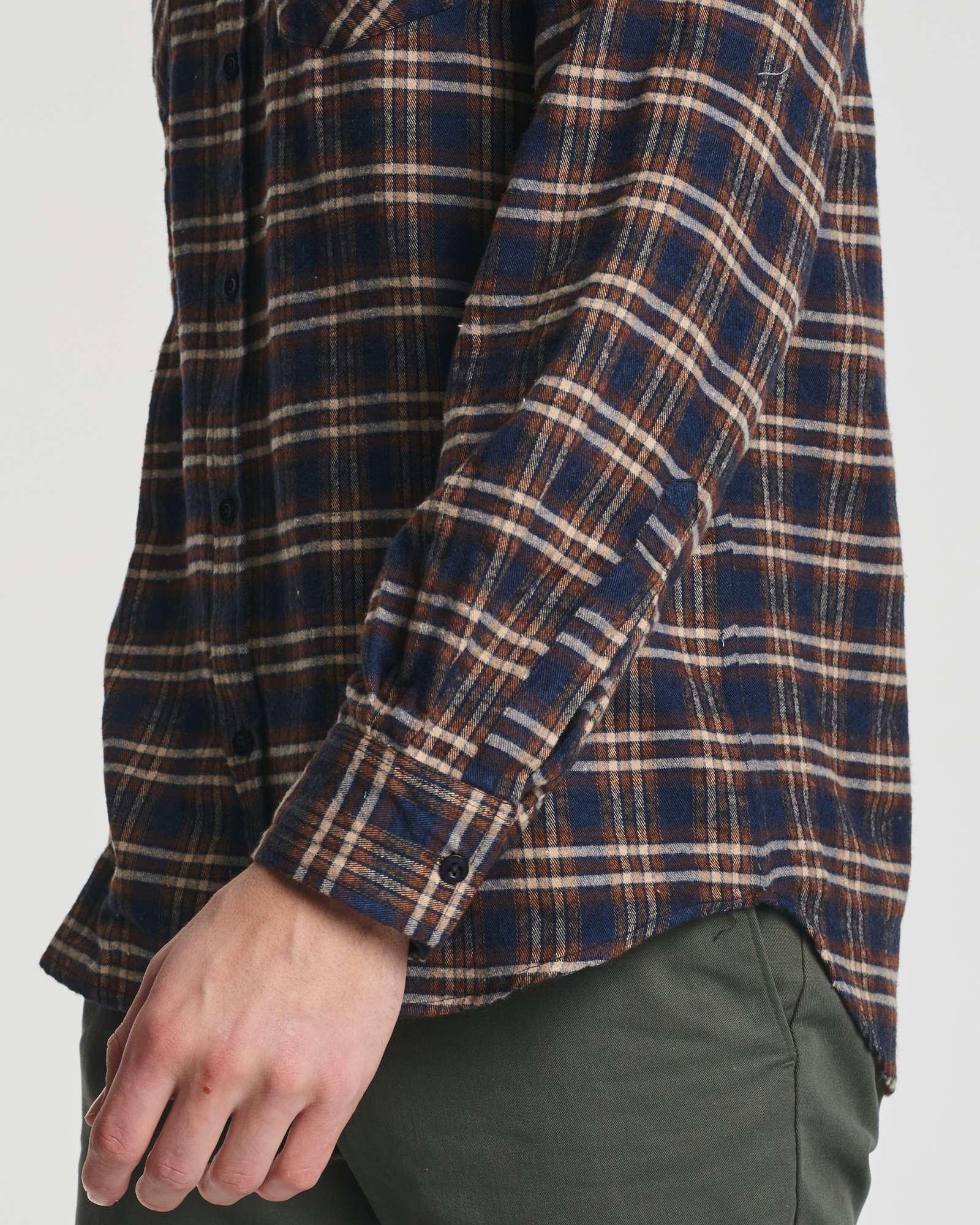 3 Pack: Men's Long-Sleeve Flannel Shirt