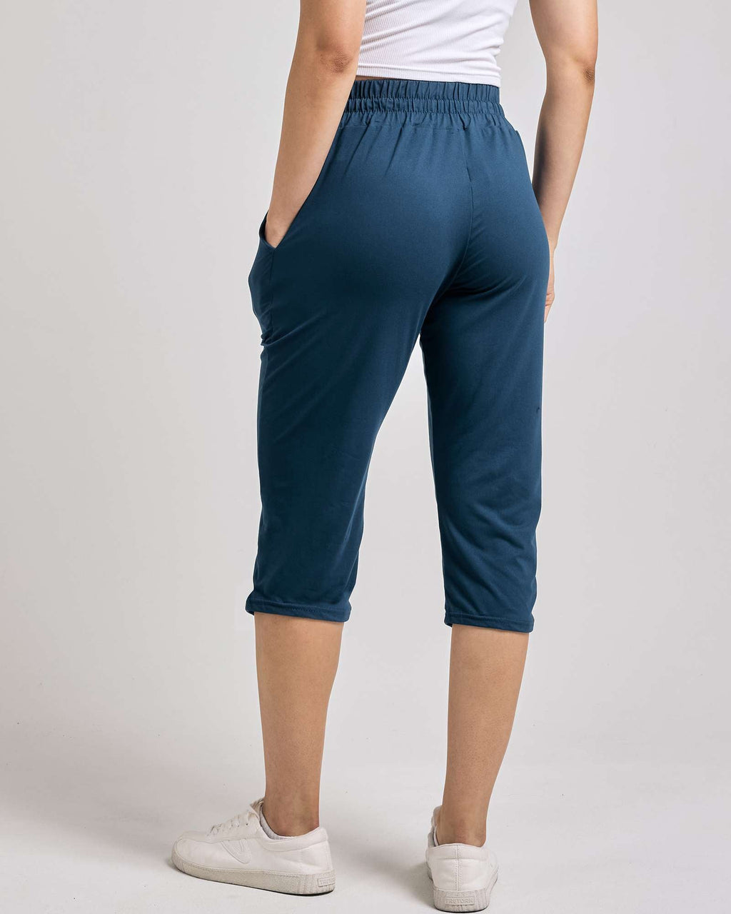3 Pack: Women's Capri Open Bottom Sweatpants