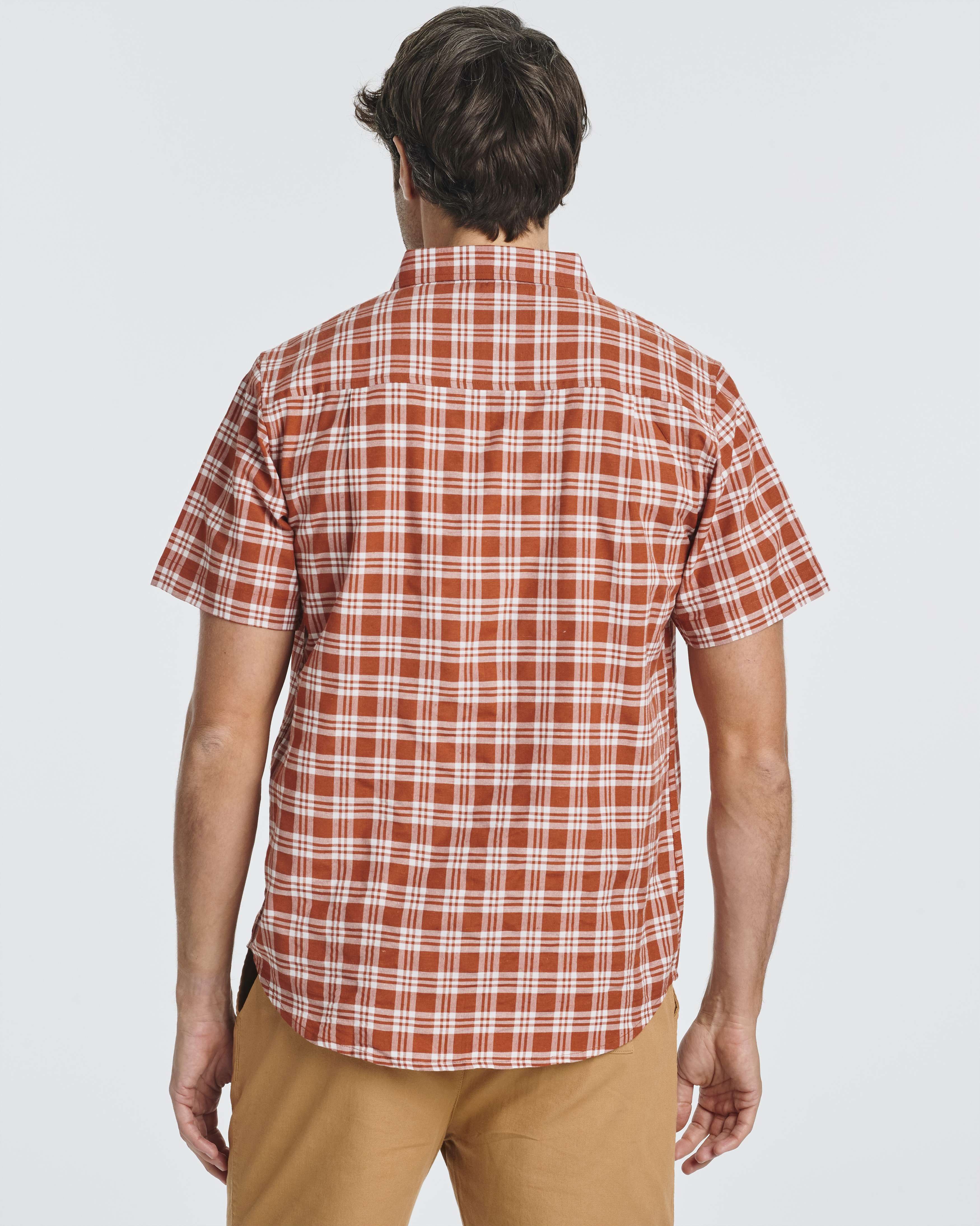 3 Pack: Men's Regular-Fit Short Sleeve Woven Shirt