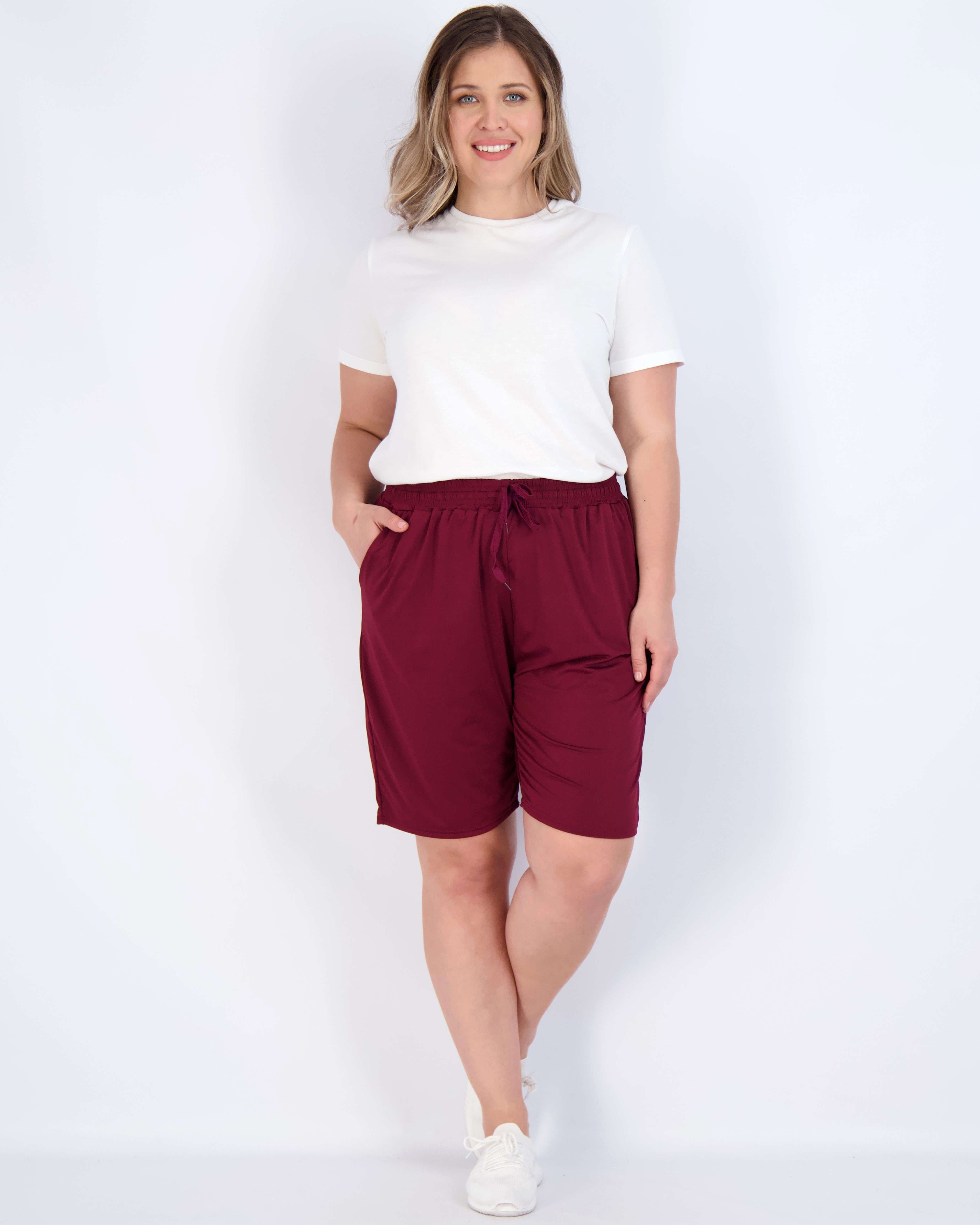 4 Pack: Womens Dry-Fit 7" Bermuda Shorts