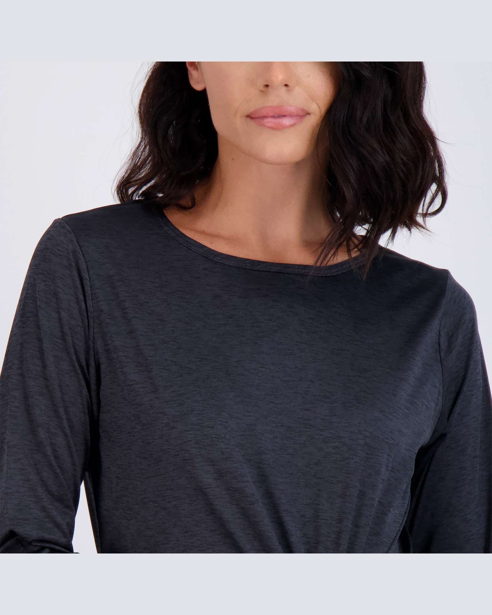 4 Pack: Womens Dry-Fit Active Long-Sleeve T-Shirt