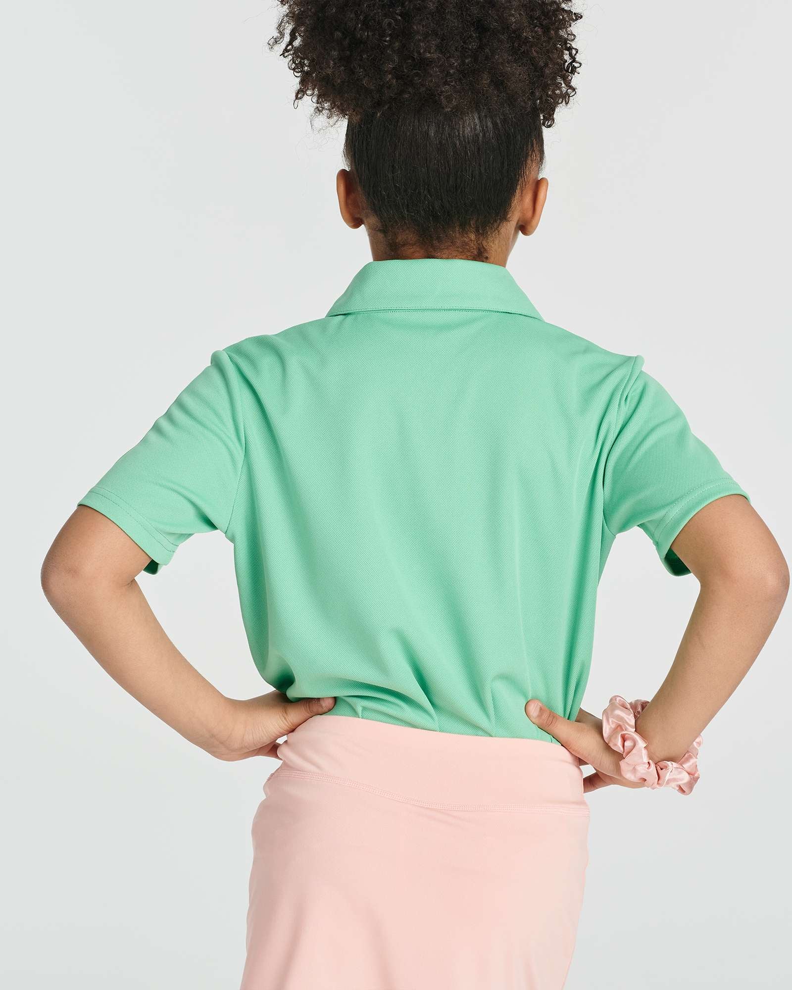 3 Pack: Girls' Short Sleeve Performance Polo