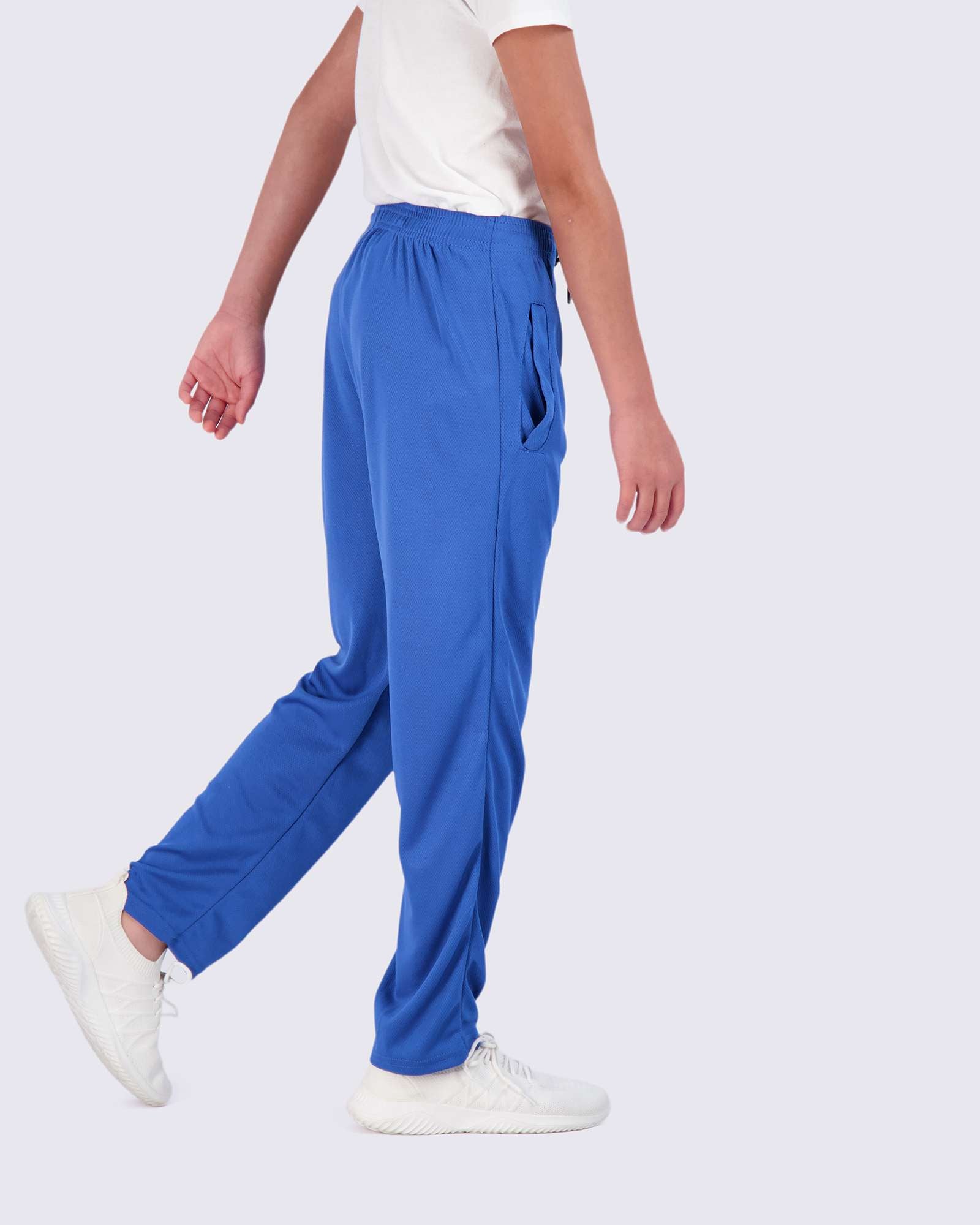 3 Pack: Boys Mesh Open Bottom Active Sweatpants