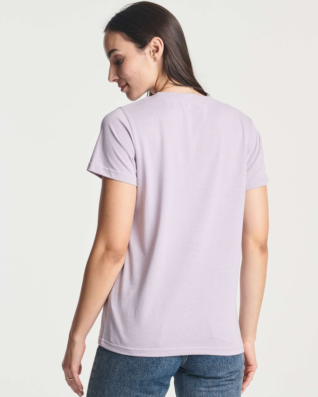 4 Pack: Women's Short-Sleeve V-Neck T-Shirt (Available in Plus Size)