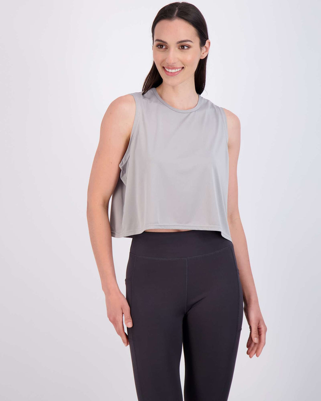 5 Pack: Women's Dry Fit Crop Tank Top