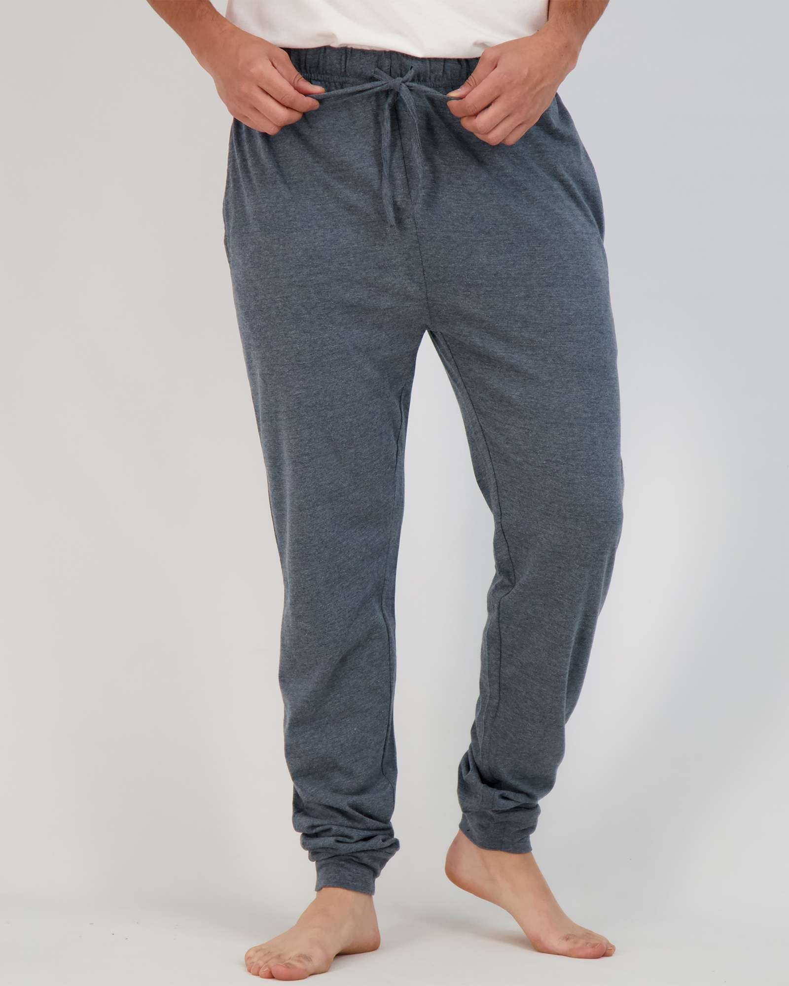 3 Pack: Mens Cotton Sleep Lounge Joggers