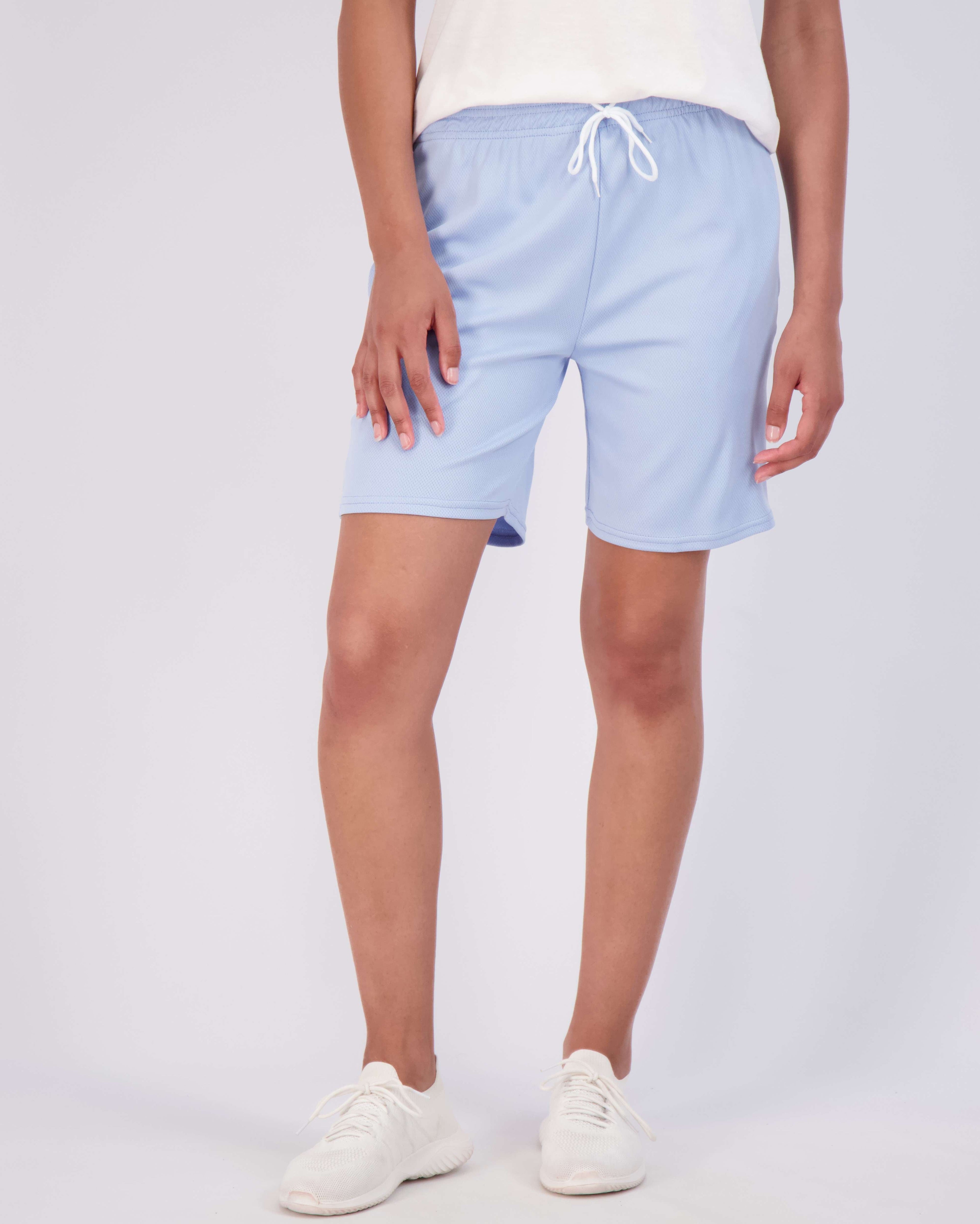 4 Pack: Women's 7" Mesh Quick-Dry Bermuda Shorts
