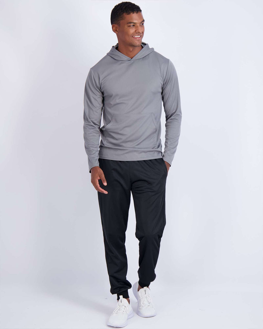 3 Pack: Mens Mesh Pullover Hoodie