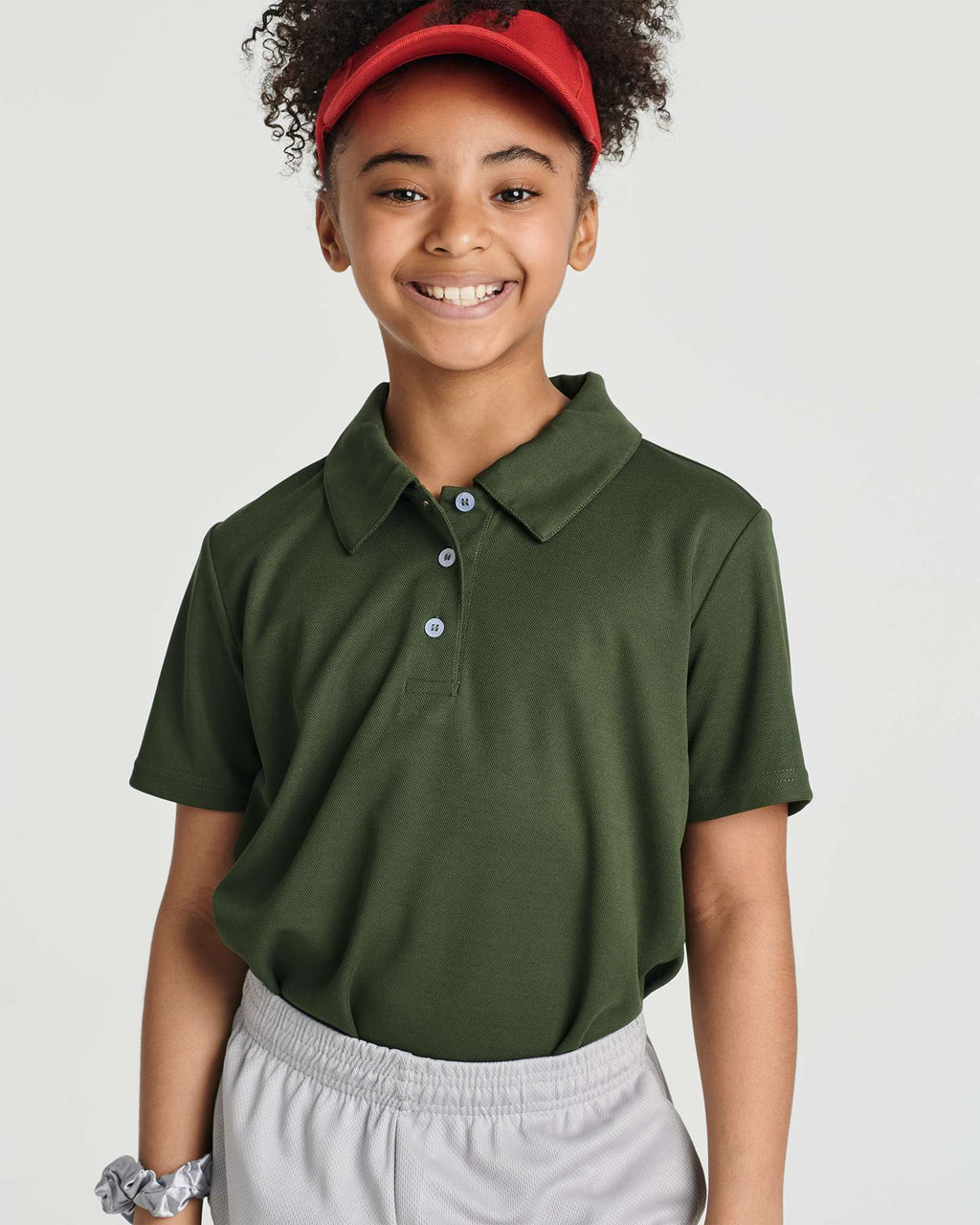 3 Pack: Girls' Short Sleeve Performance Polo