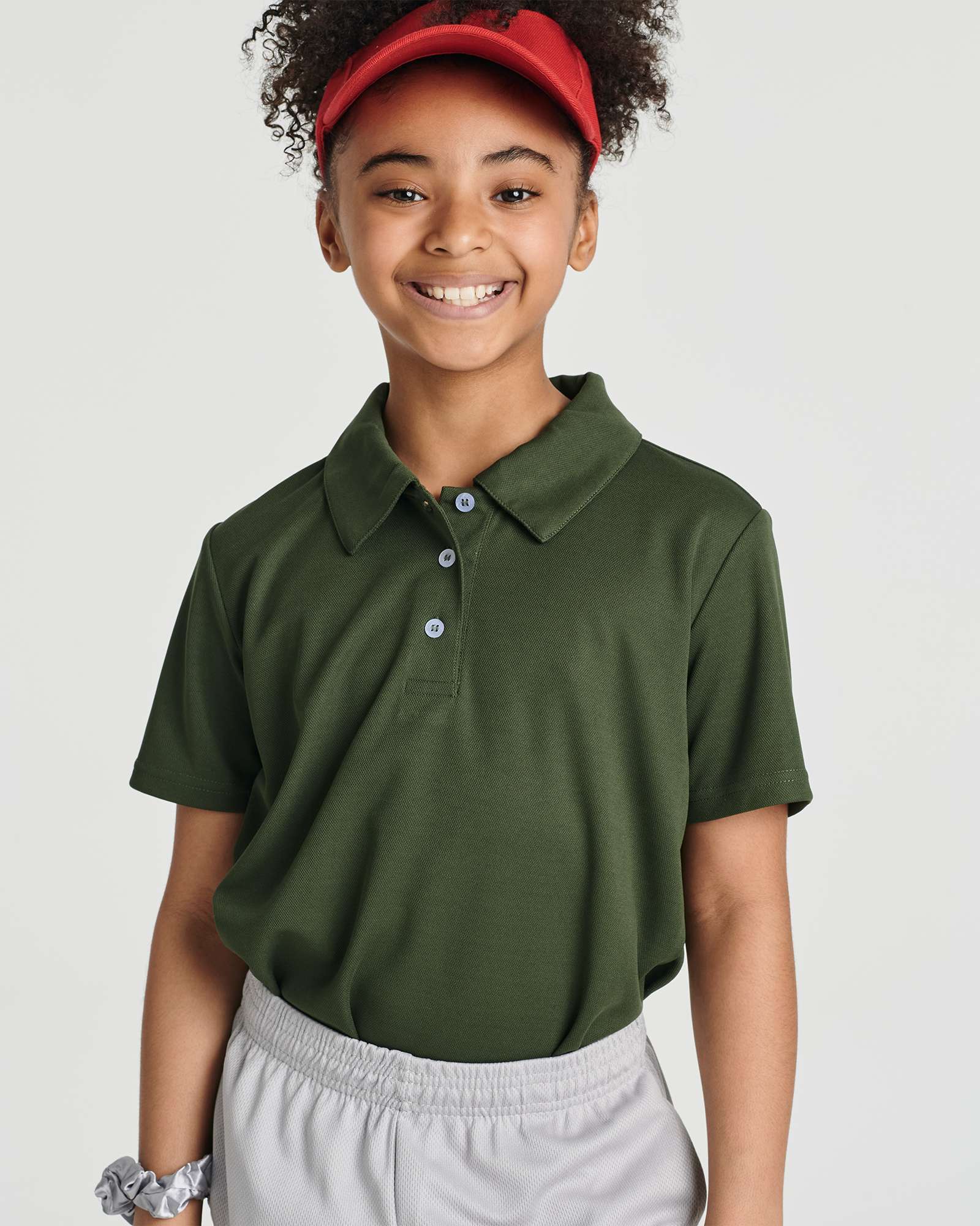3 Pack: Girls' Short Sleeve Performance Polo