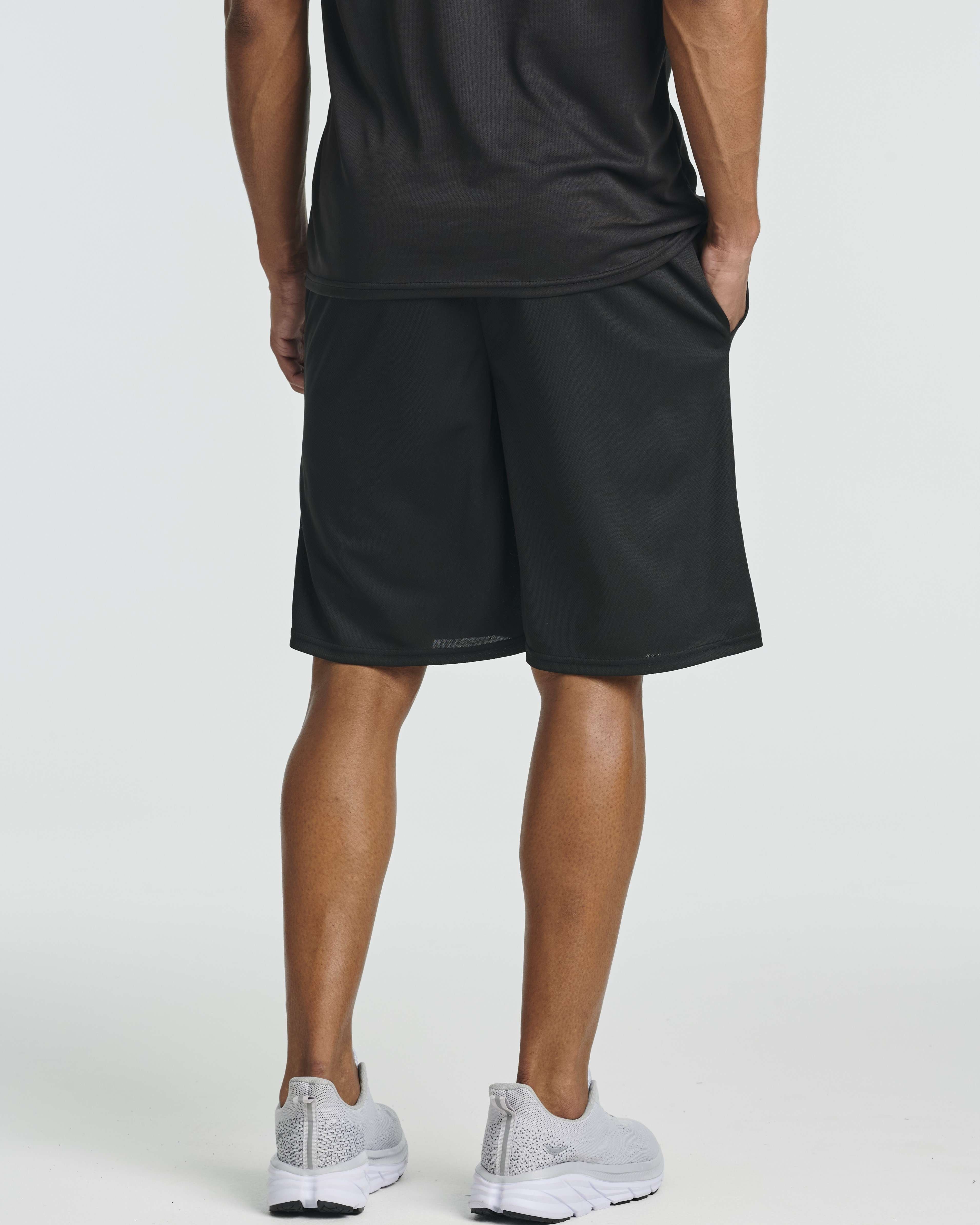 5 Pack: Men's Mesh Athletic Gym Shorts