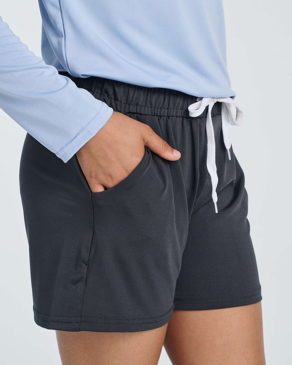 4 Pack: Girls Dry-Fit Active Shorts