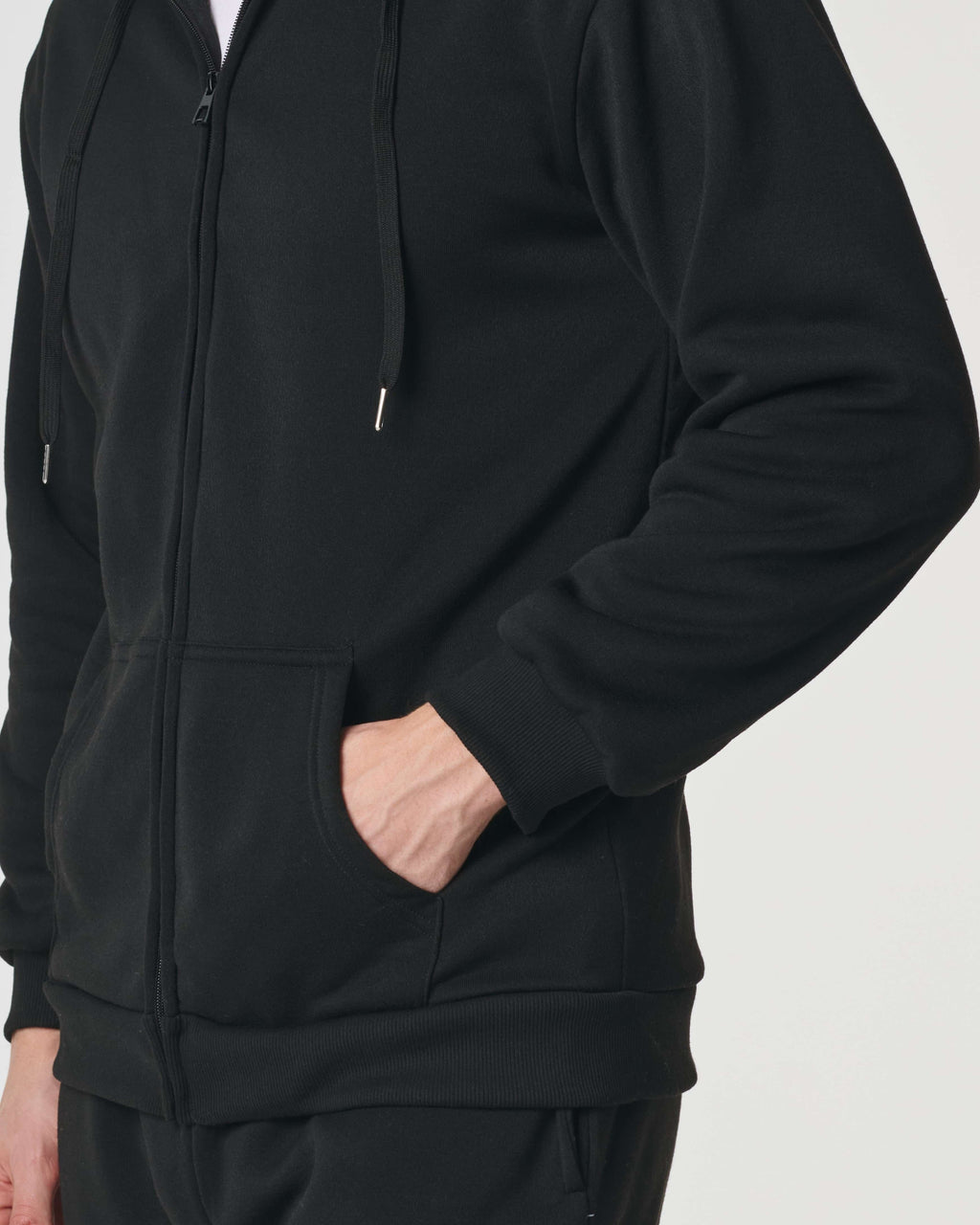 3 Pack: Mens Fleece Full Zip Hoodie Jacket