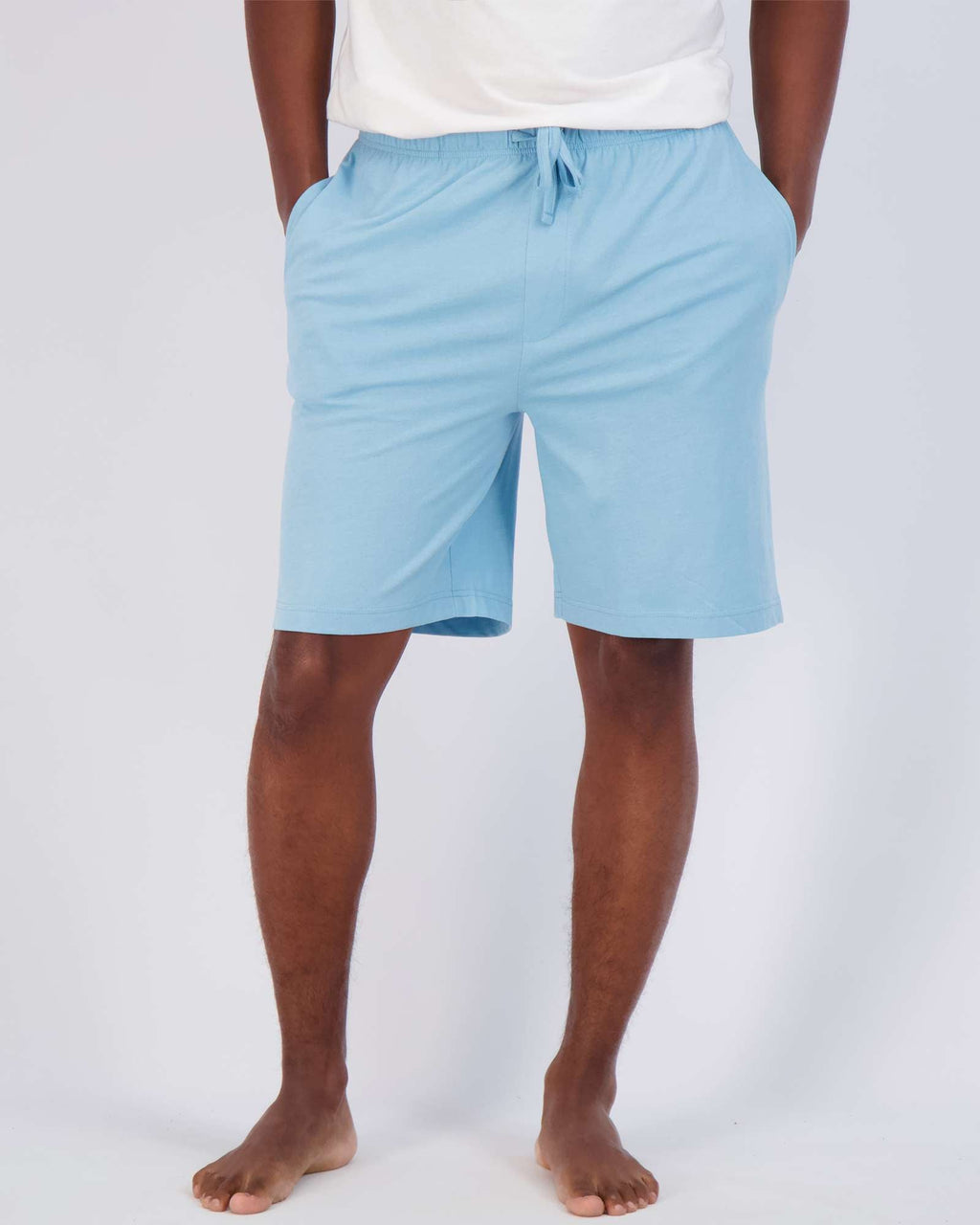 3 Pack:Mens Cotton Sleep Pajama Lounge Shorts