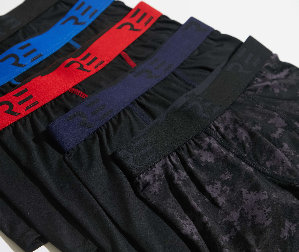 5 Pack: Boys Compression Shorts Underwear
