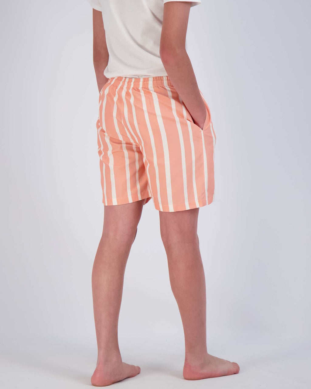 3 Pack: Boys' Swim Board Shorts with Drawstring