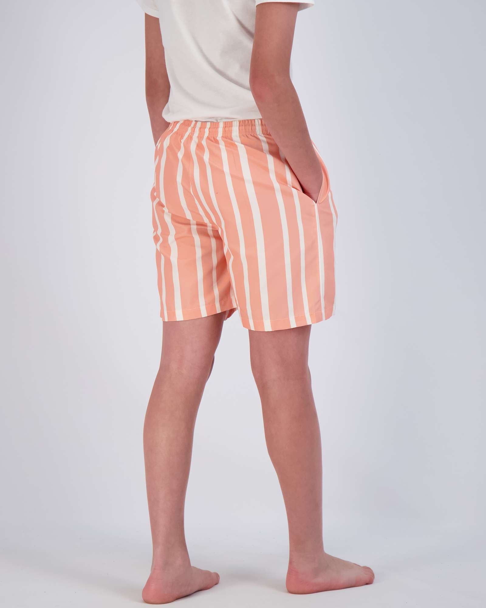 3 Pack: Boys' Swim Board Shorts with Drawstring