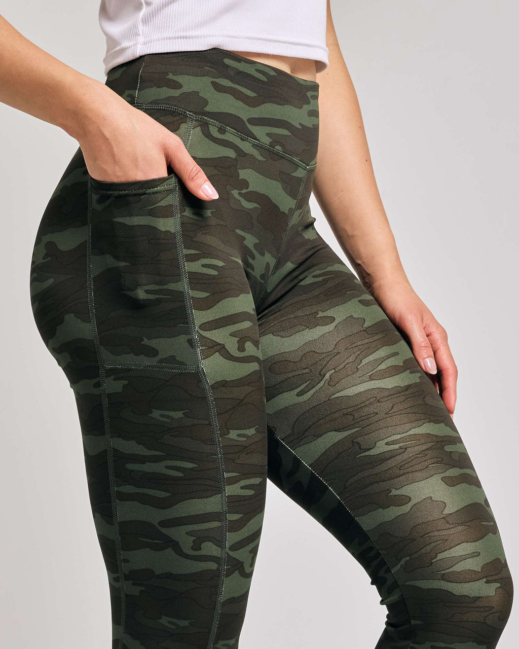 4 Pack: Women's Full Length Fitted Athletic Yoga Performance Leggings with Pockets