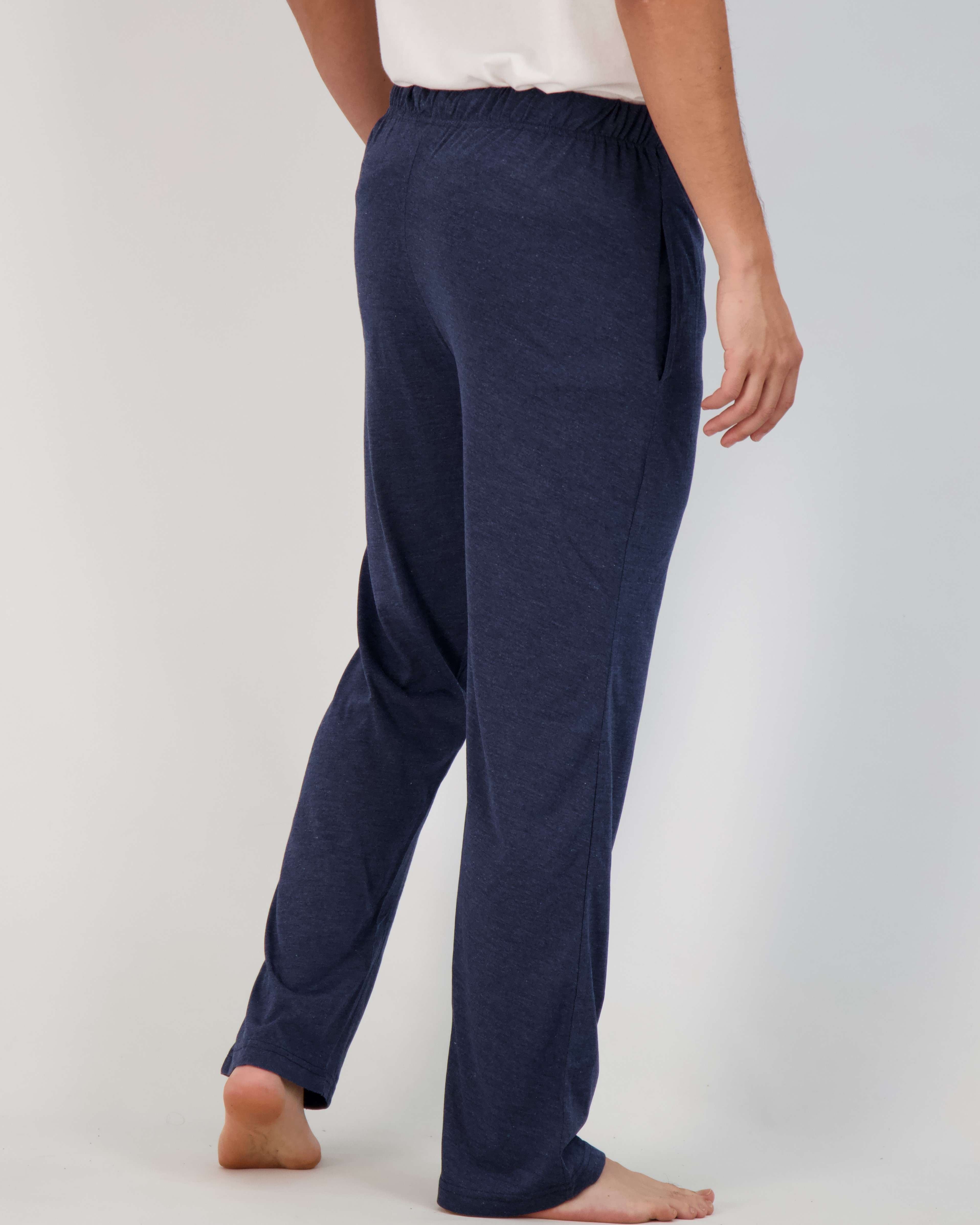 3 Pack: Mens Cotton Pajama Lounge Pants